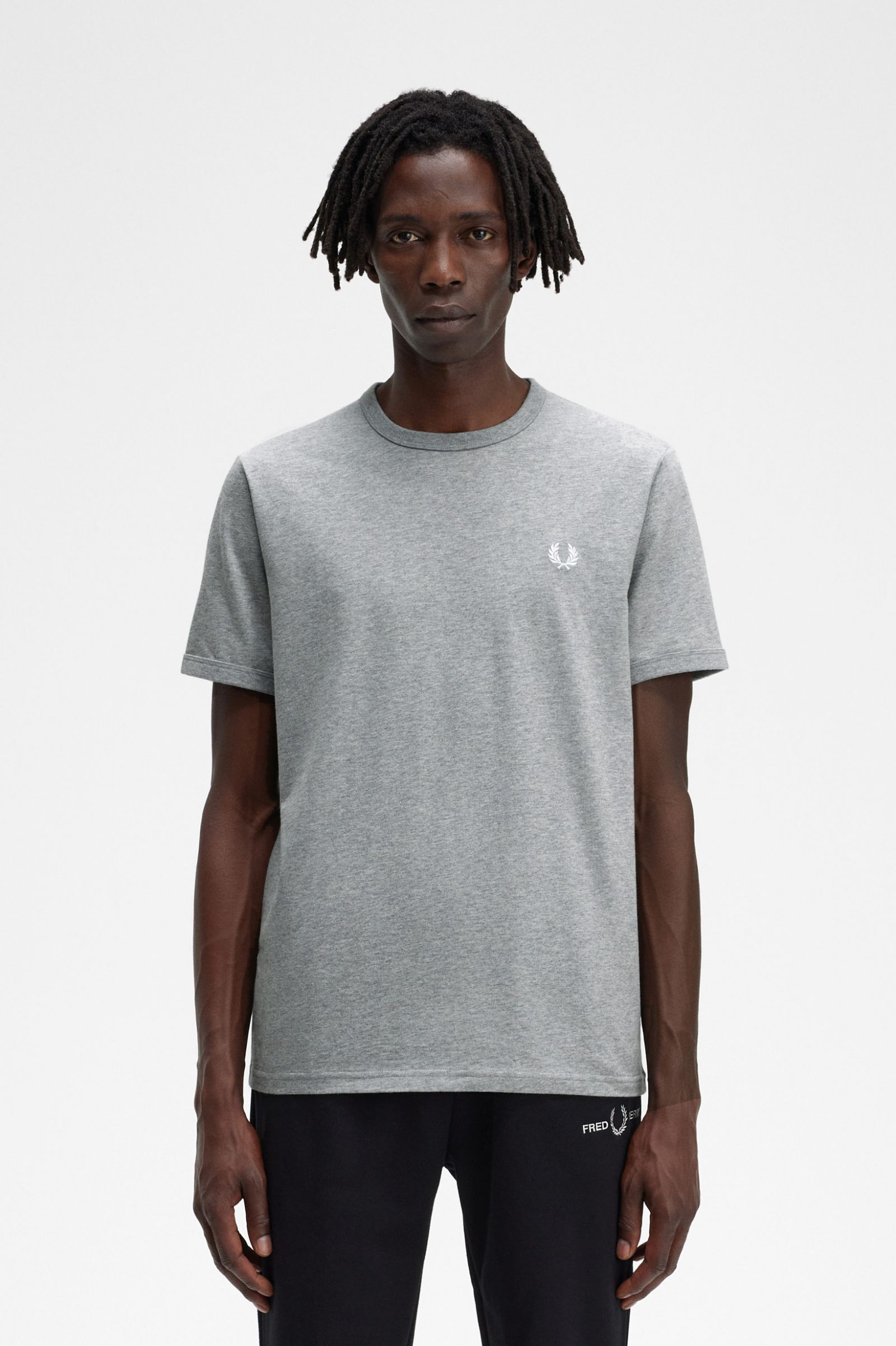 Ringer T-Shirt Steel Marl