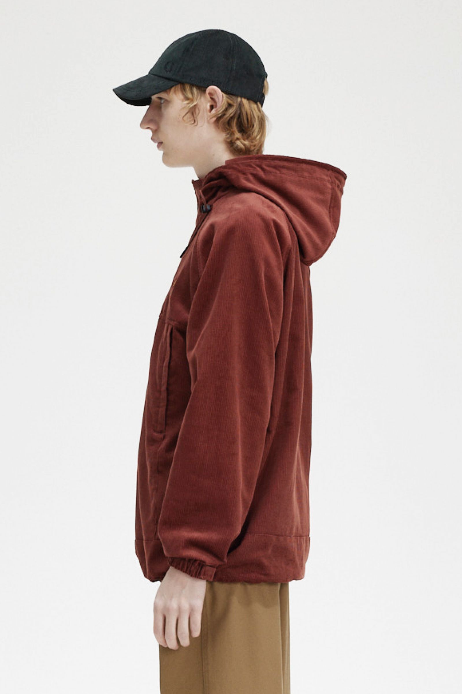 Cord Overhead Jacket Whisky Brown