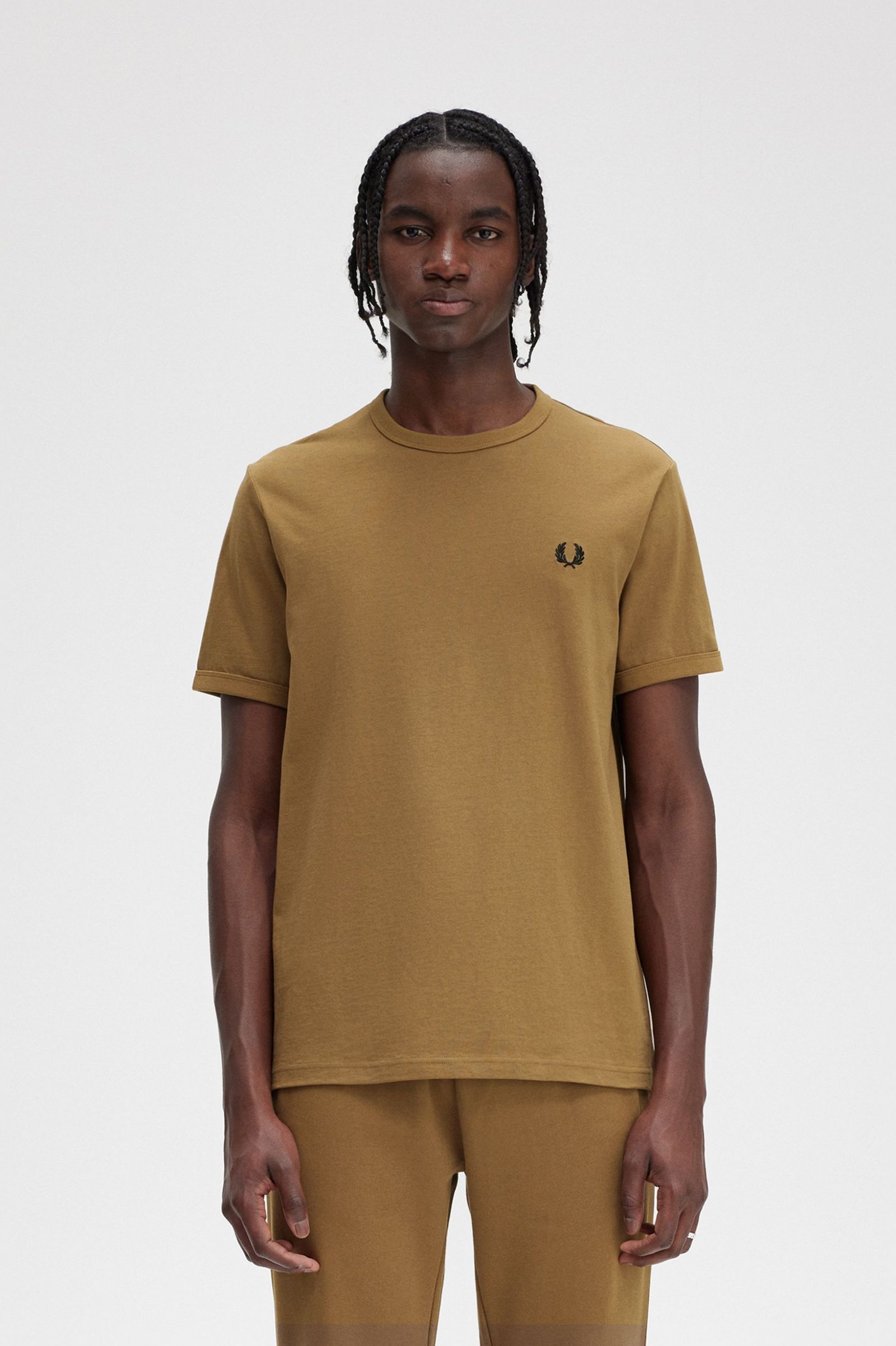 Ringer T-Shirt Shaded Stone