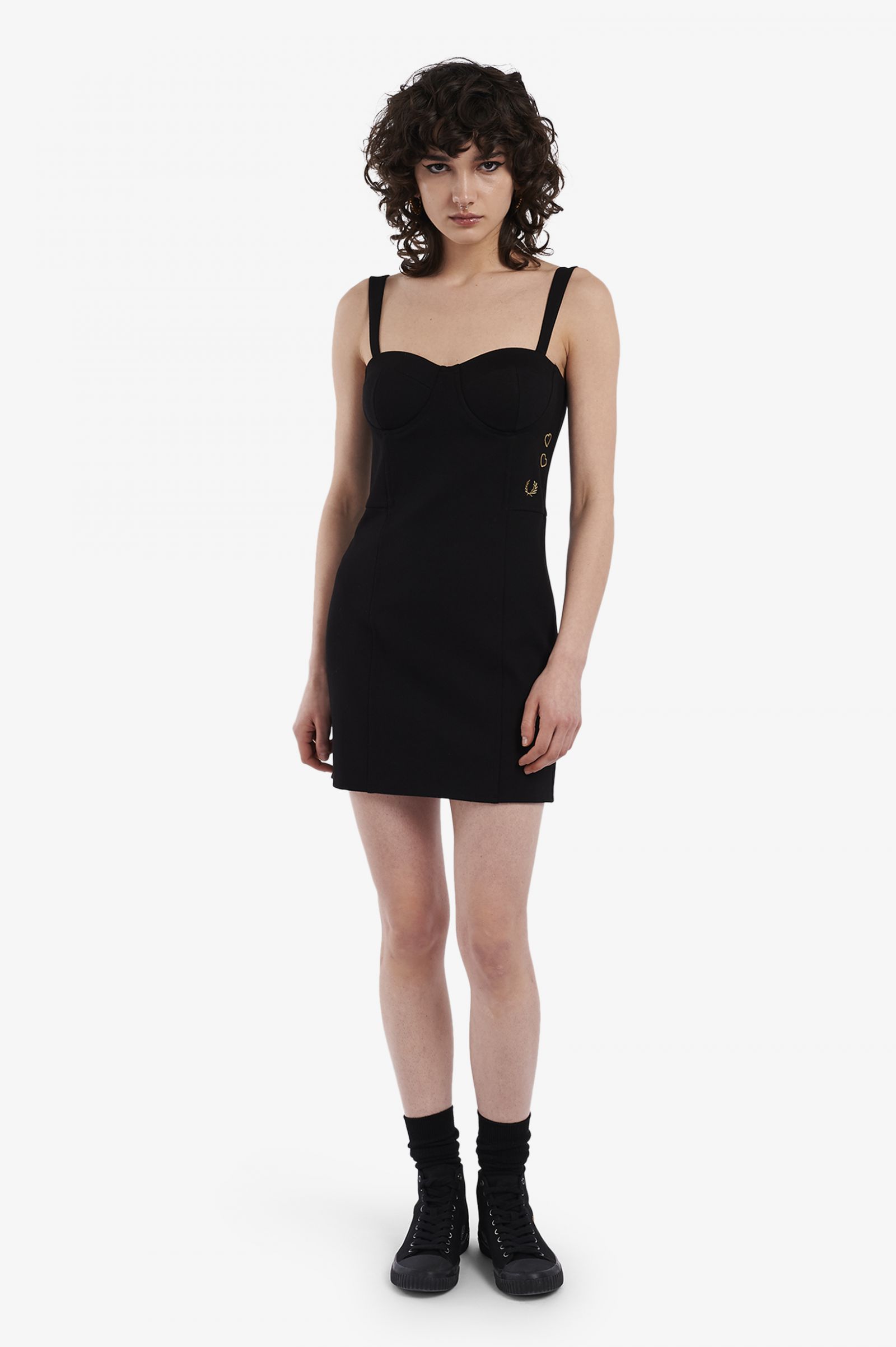 Amy Winehouse FoundationBodycon Dress Tonal Leopard