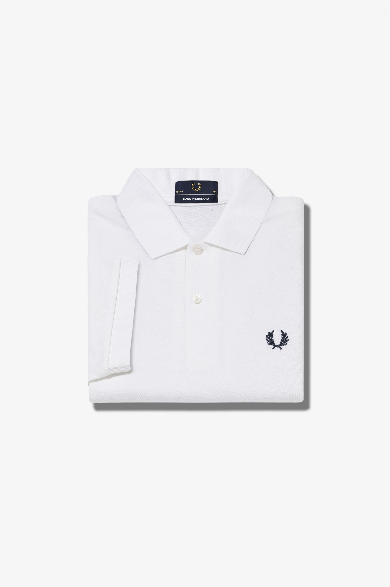 The Fred Perry ShirtM3 White / Navy