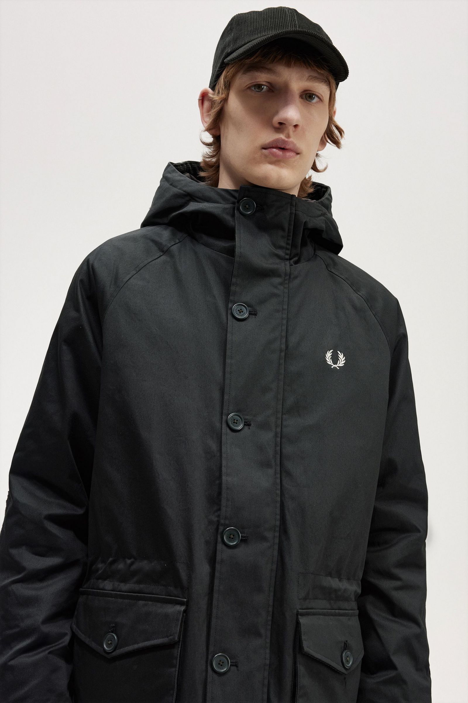 Short Snorkel Parka Night Green