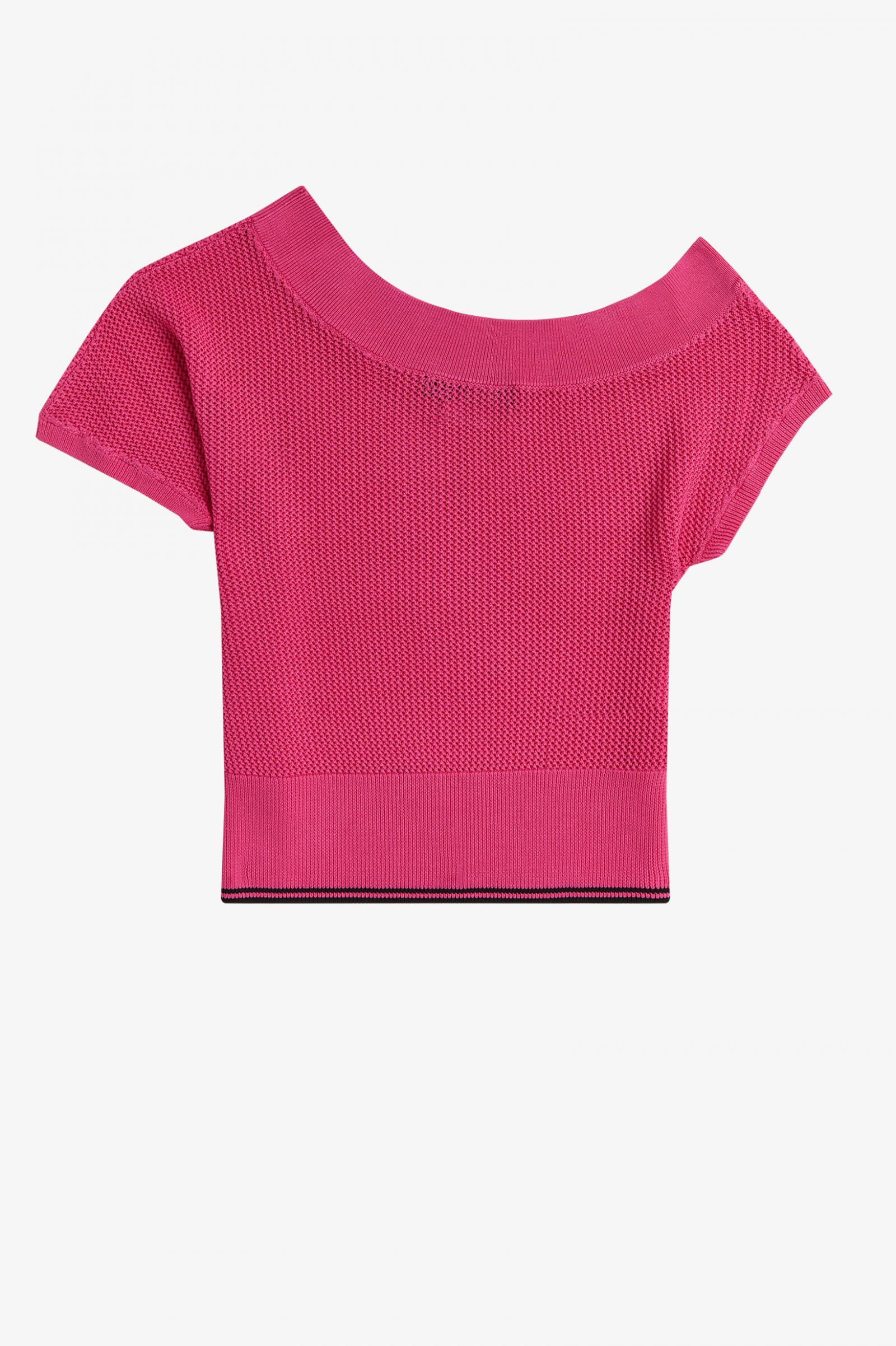 Amy Winehouse FoundationOne Shoulder Knitted Top Starlight