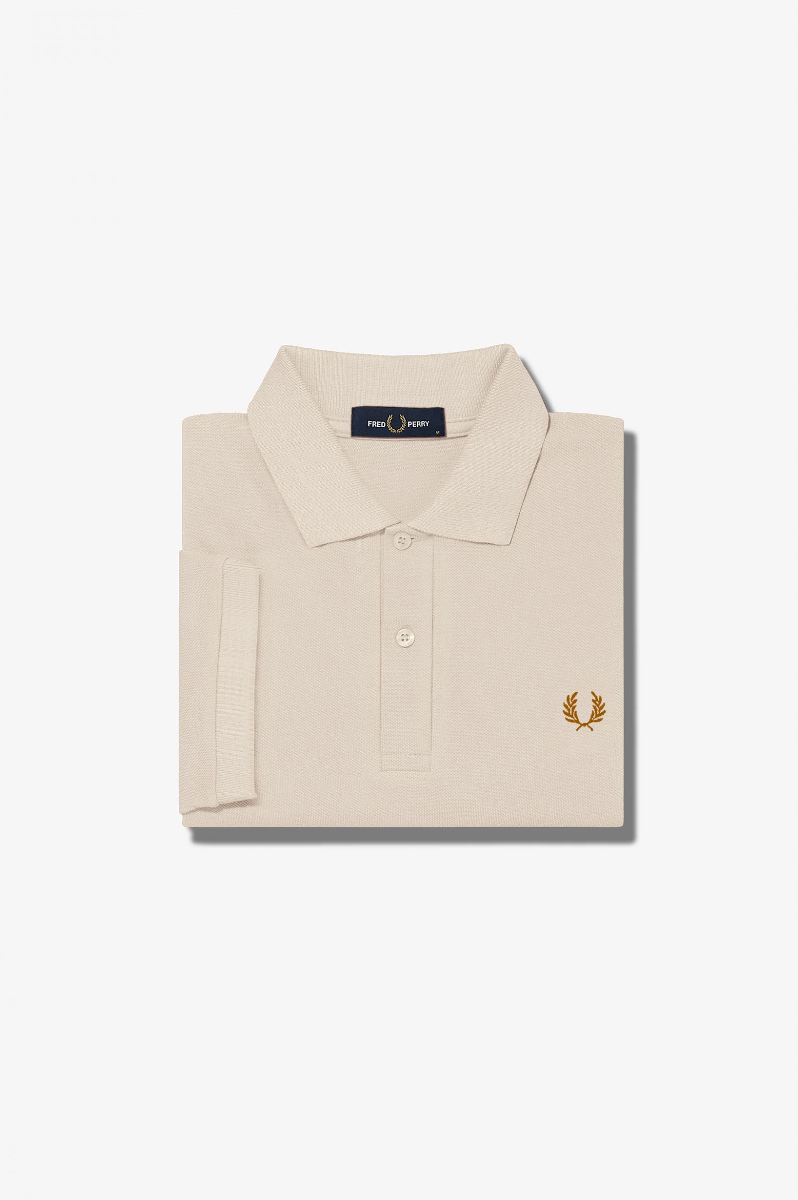 The Fred Perry ShirtM6000 Oatmeal / Dark Caramel