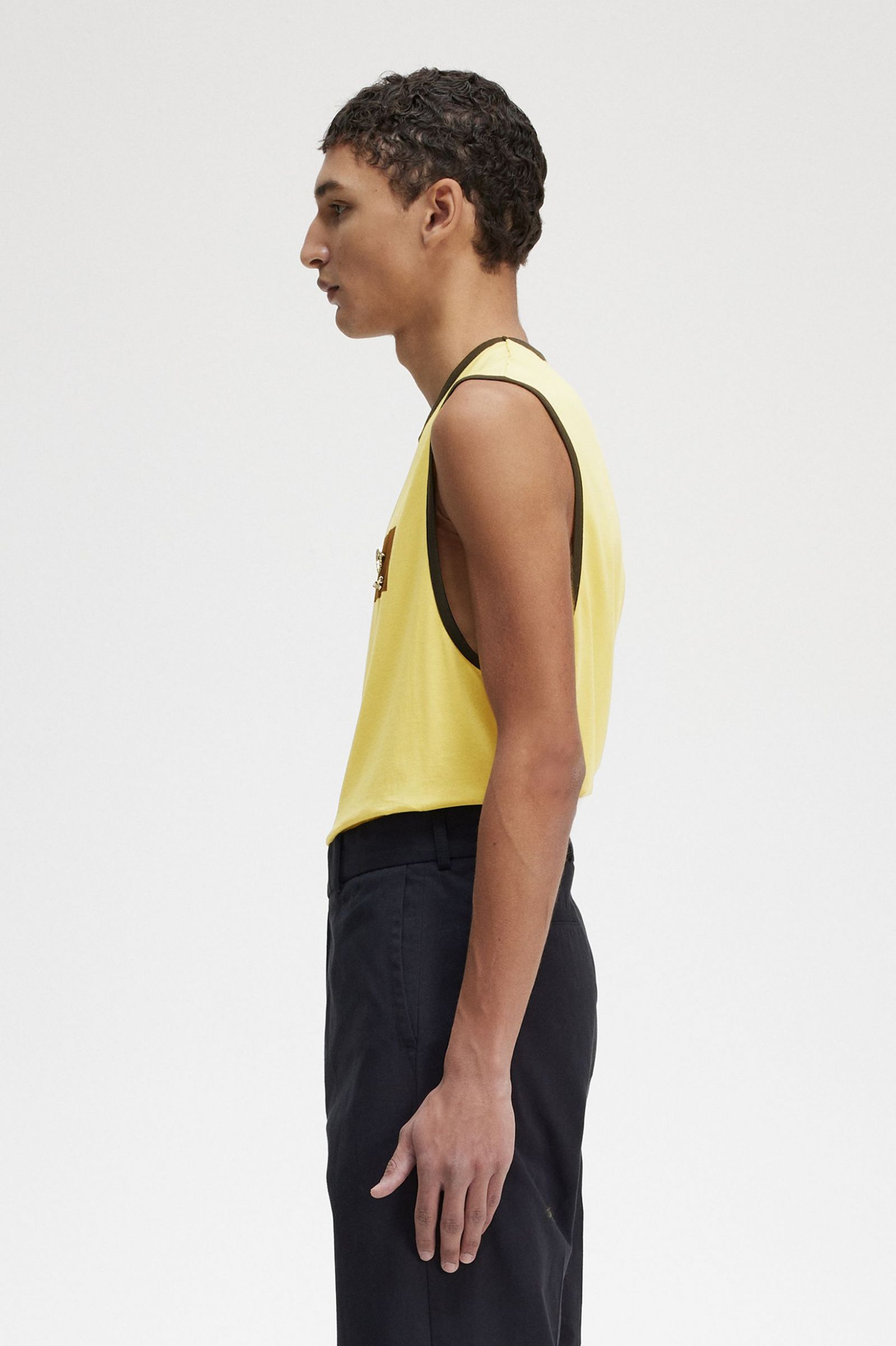 Raf SimonsPrinted Vest Dirty Lime