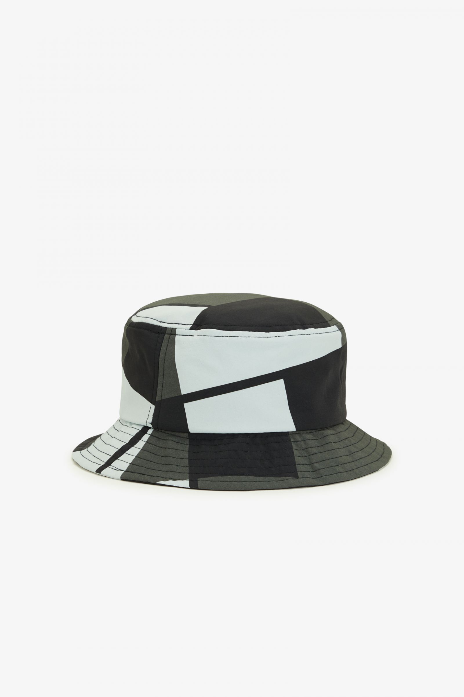 Pixel Print Bucket Hat Light Ice / Field Green / Black