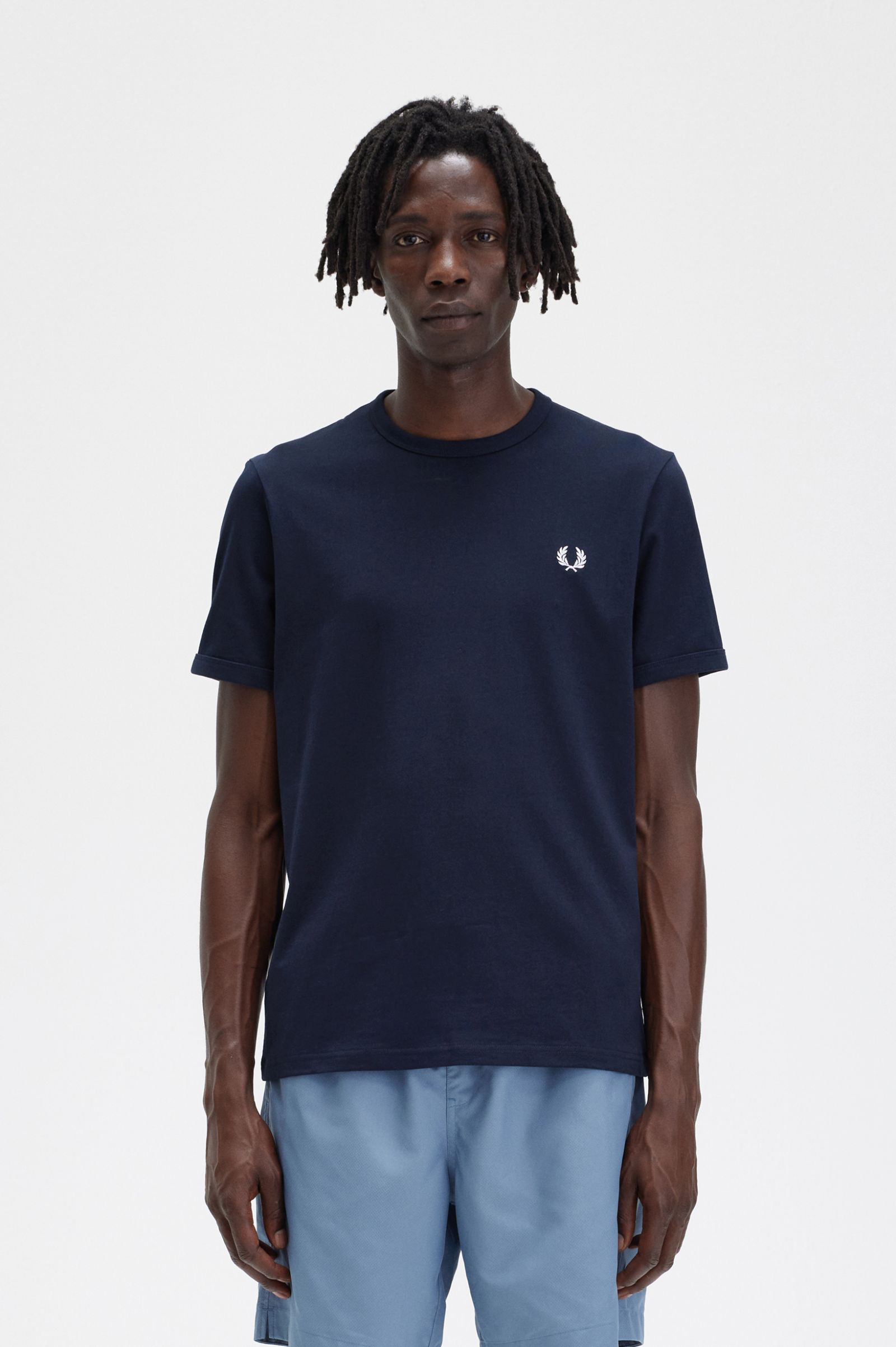 Ringer T-Shirt Navy