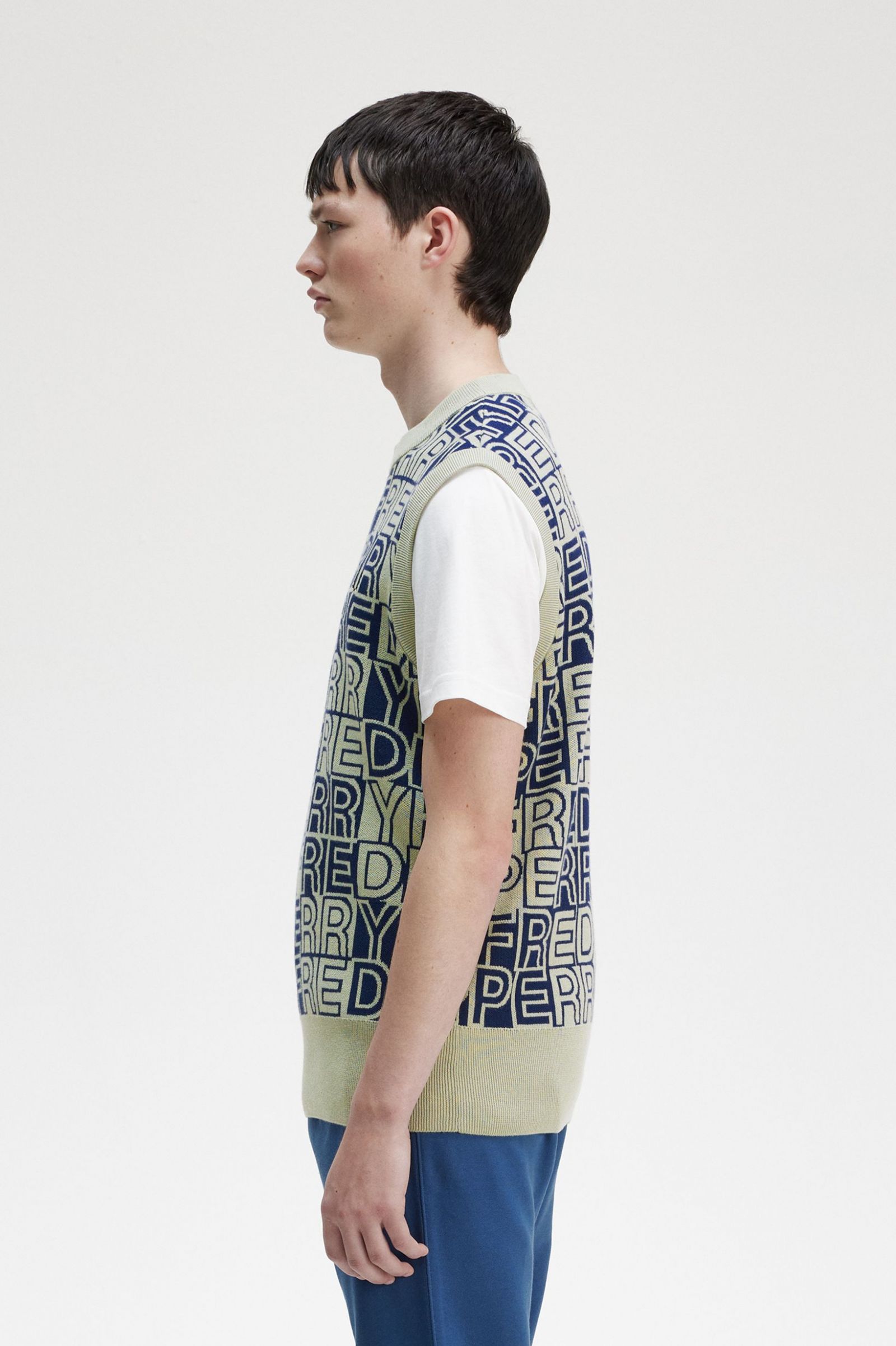 Block Graphic Tank Seagrass