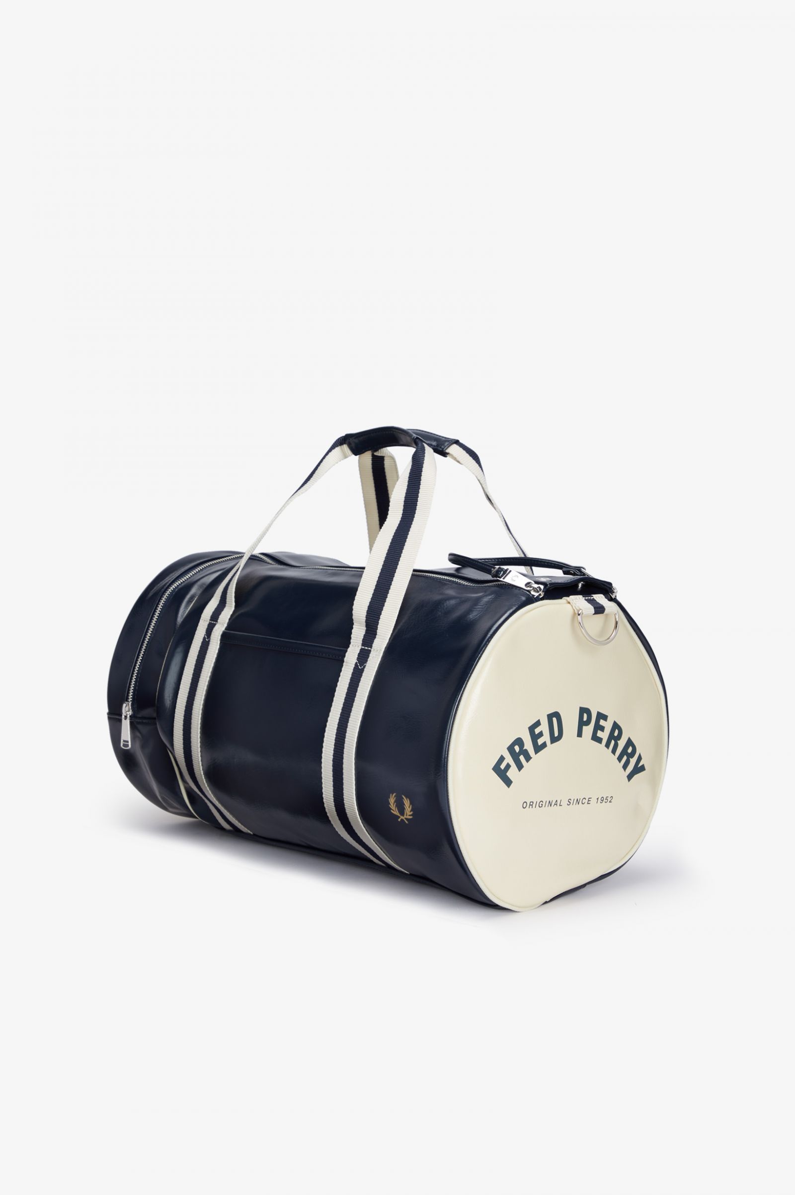 Classic Barrel Bag Navy / Ecru