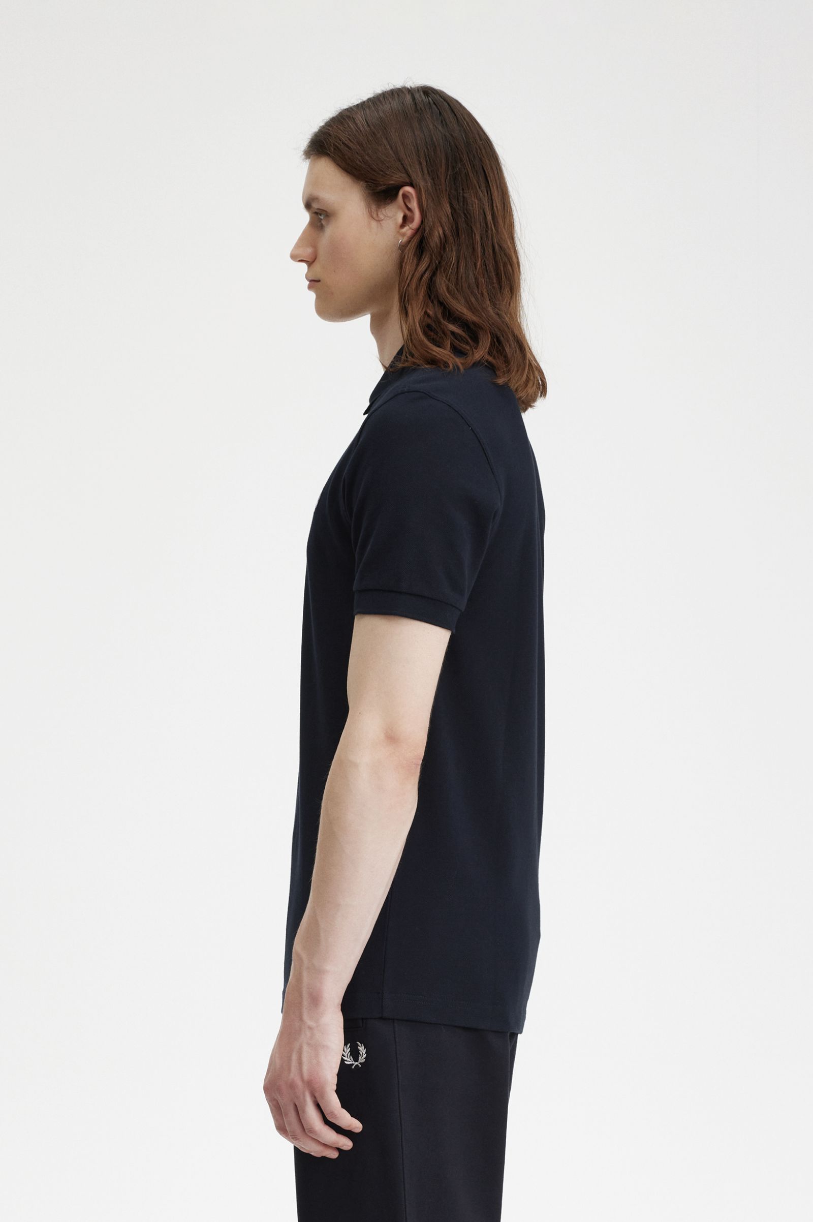 The Fred Perry ShirtM6000 Navy / Dark Pink