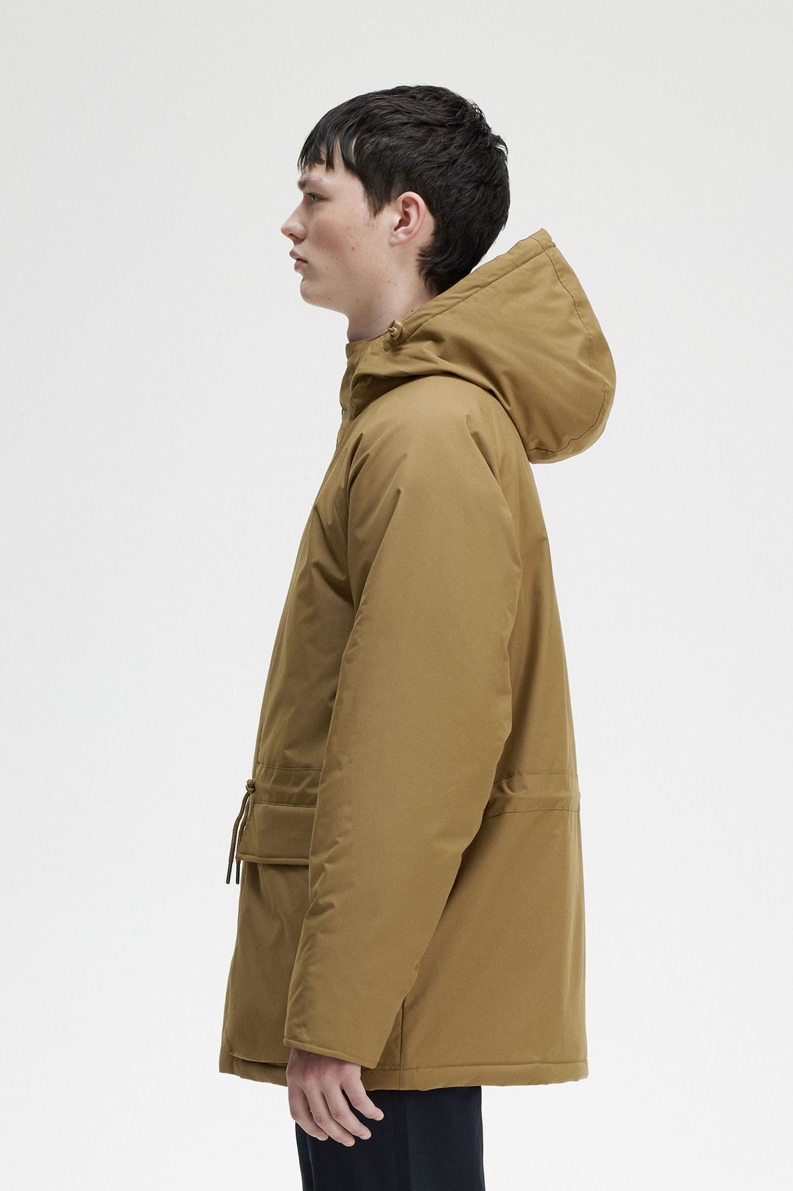 Padded Zip Through Jacket Shaded Stone