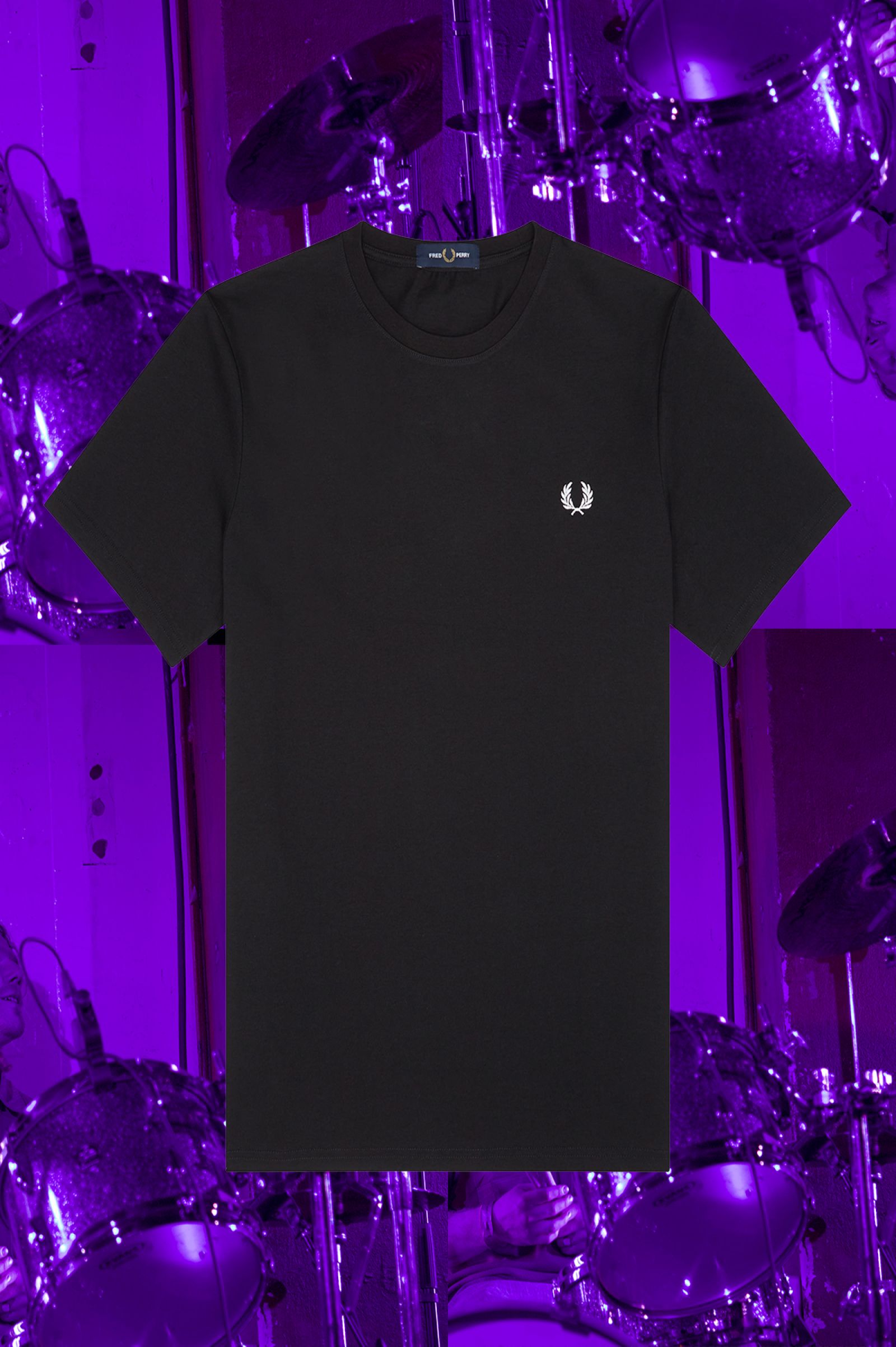 Seoul Ringer T-Shirt Black