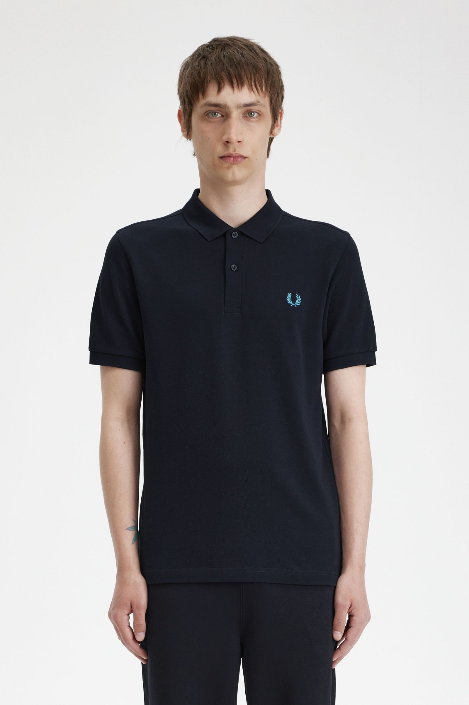 The Fred Perry ShirtM6000 Navy / Cyber Blue