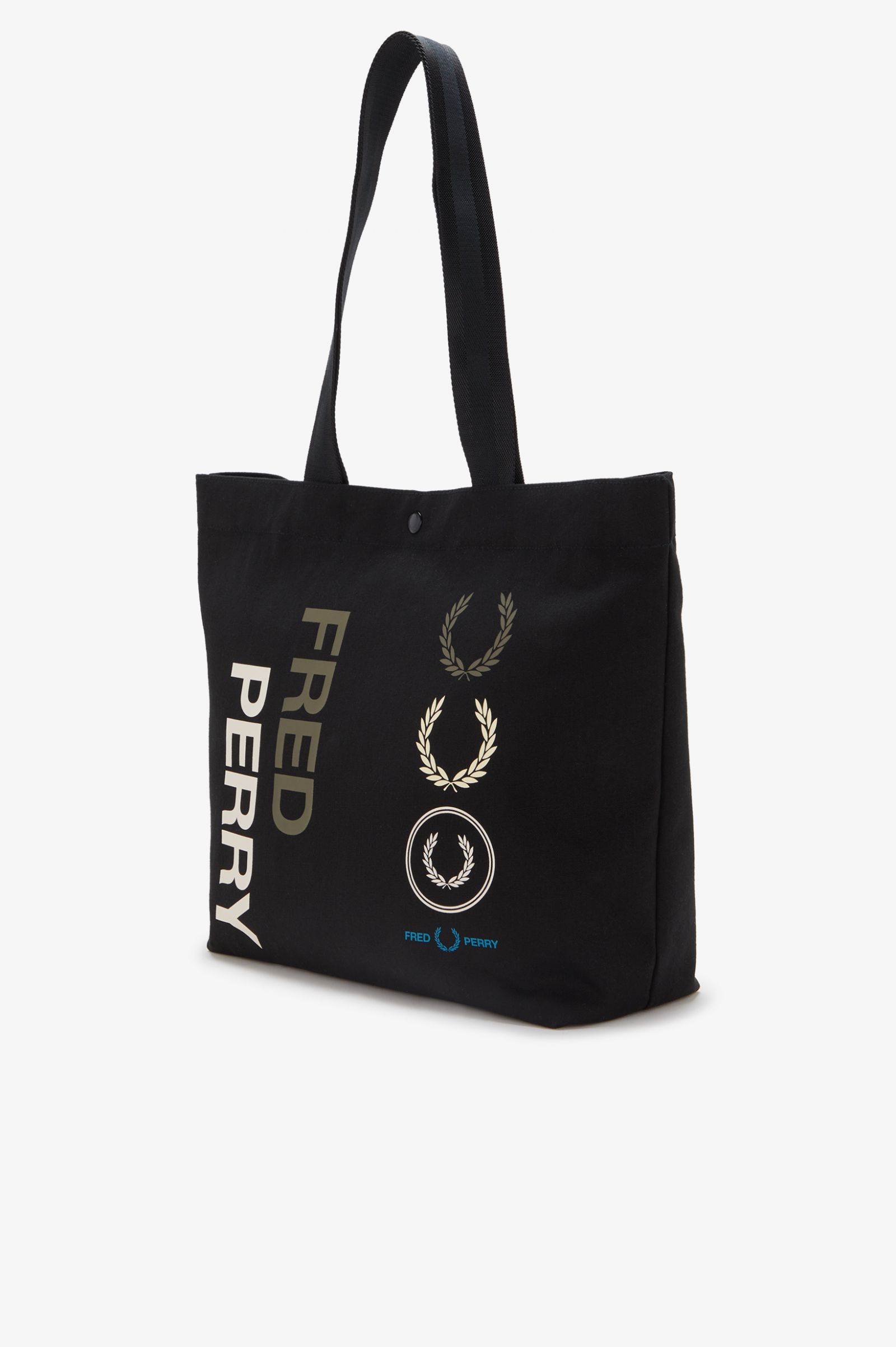 Laurel Wreath Tote Bag Black