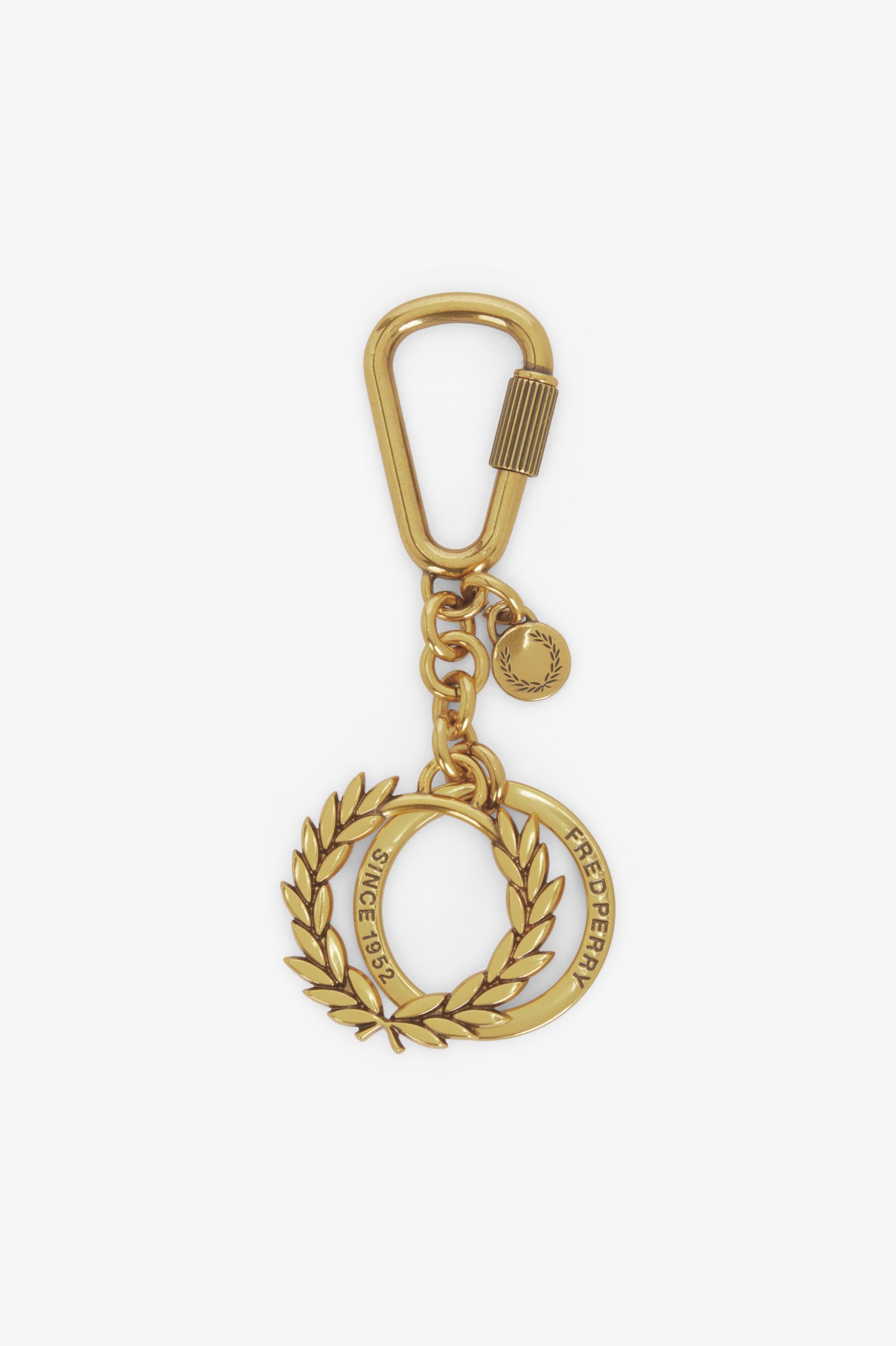 Laurel Wreath Keyring Gold