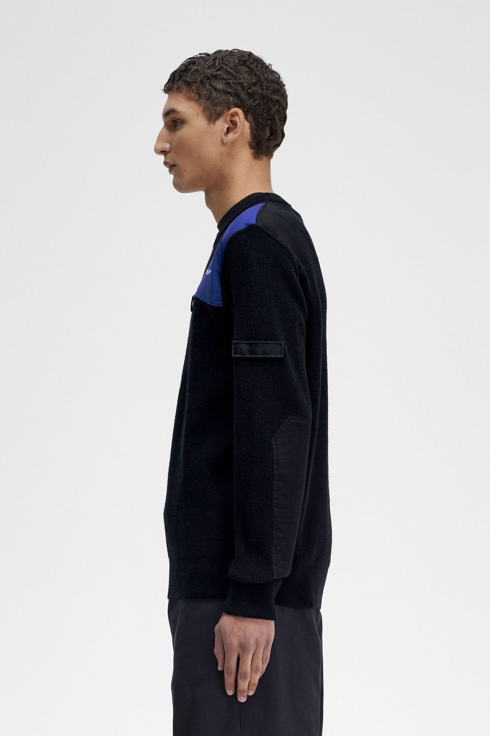 Raf SimonsPatch Detail Jumper Black