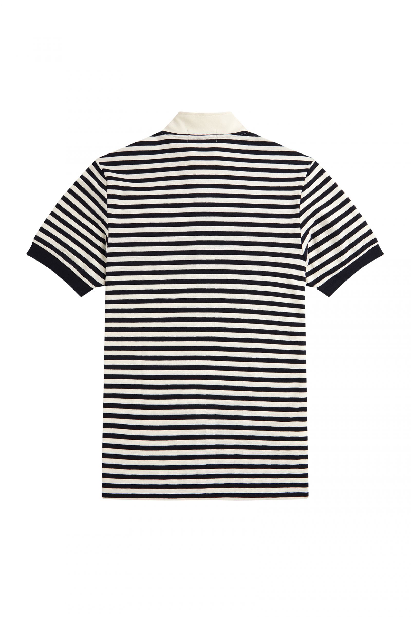 ReissuesStriped Funnel Neck Top Lilac Soul