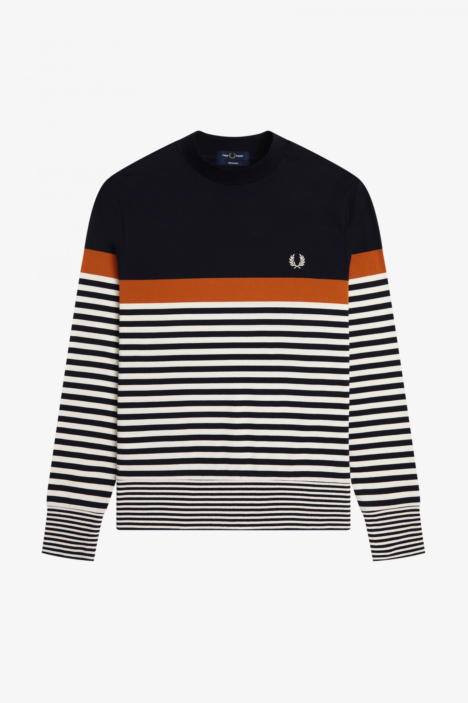 ReissuesStriped Long Sleeve Top Lilac Soul