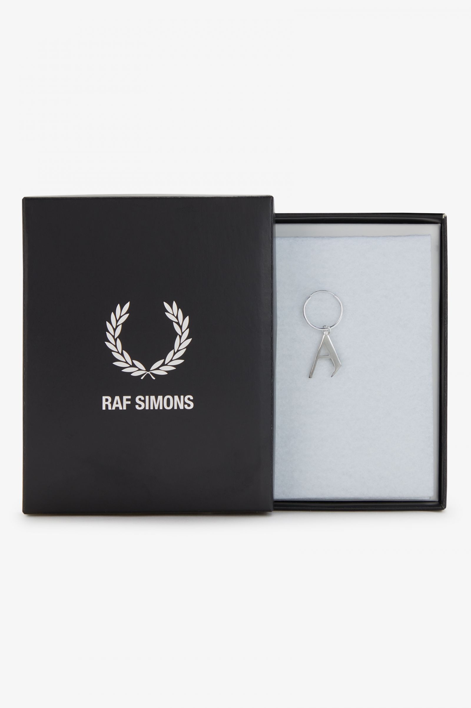 Raf SimonsSterling Silver Earring Metallic Silver