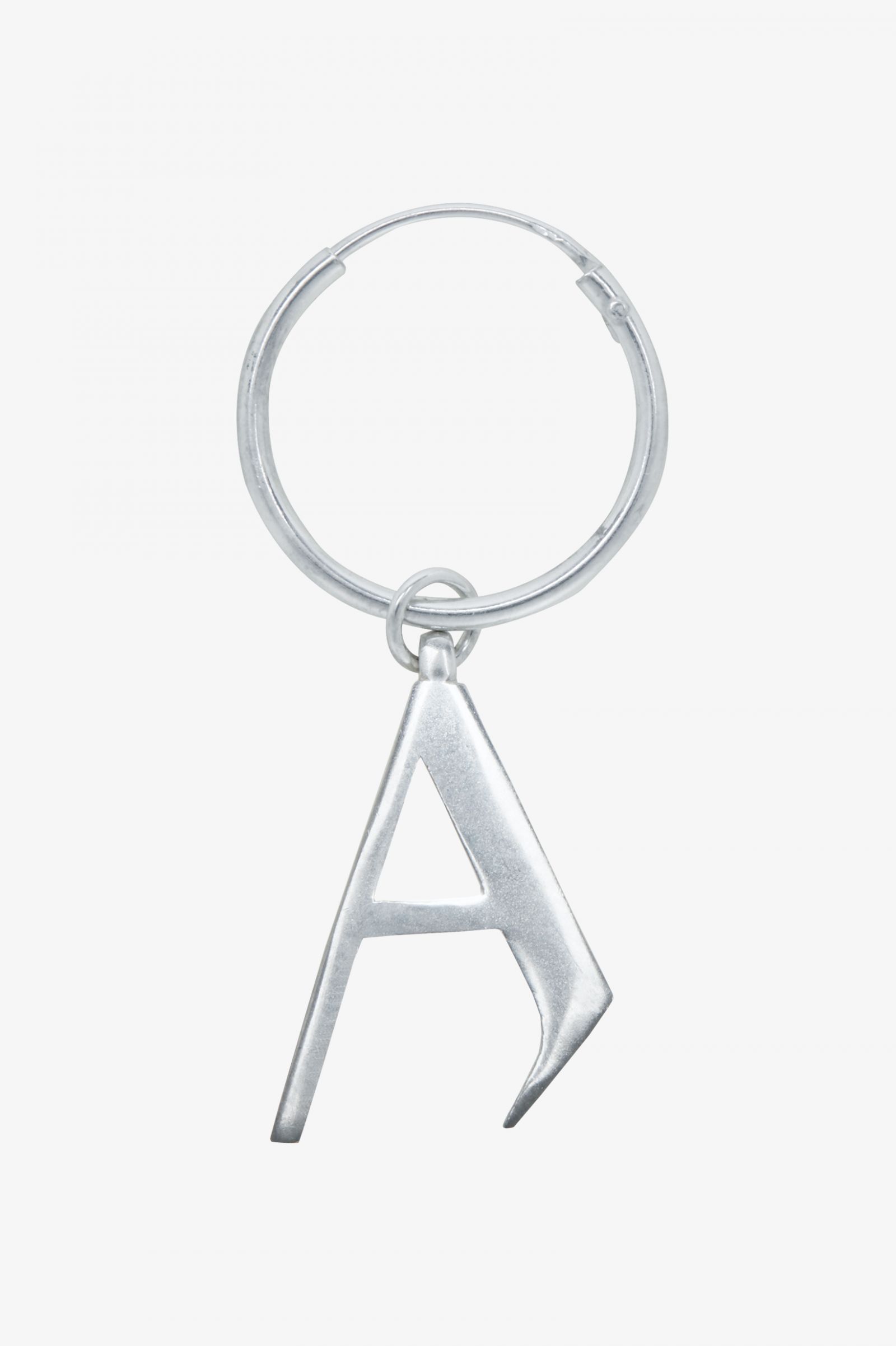 Raf SimonsSterling Silver Earring Metallic Silver