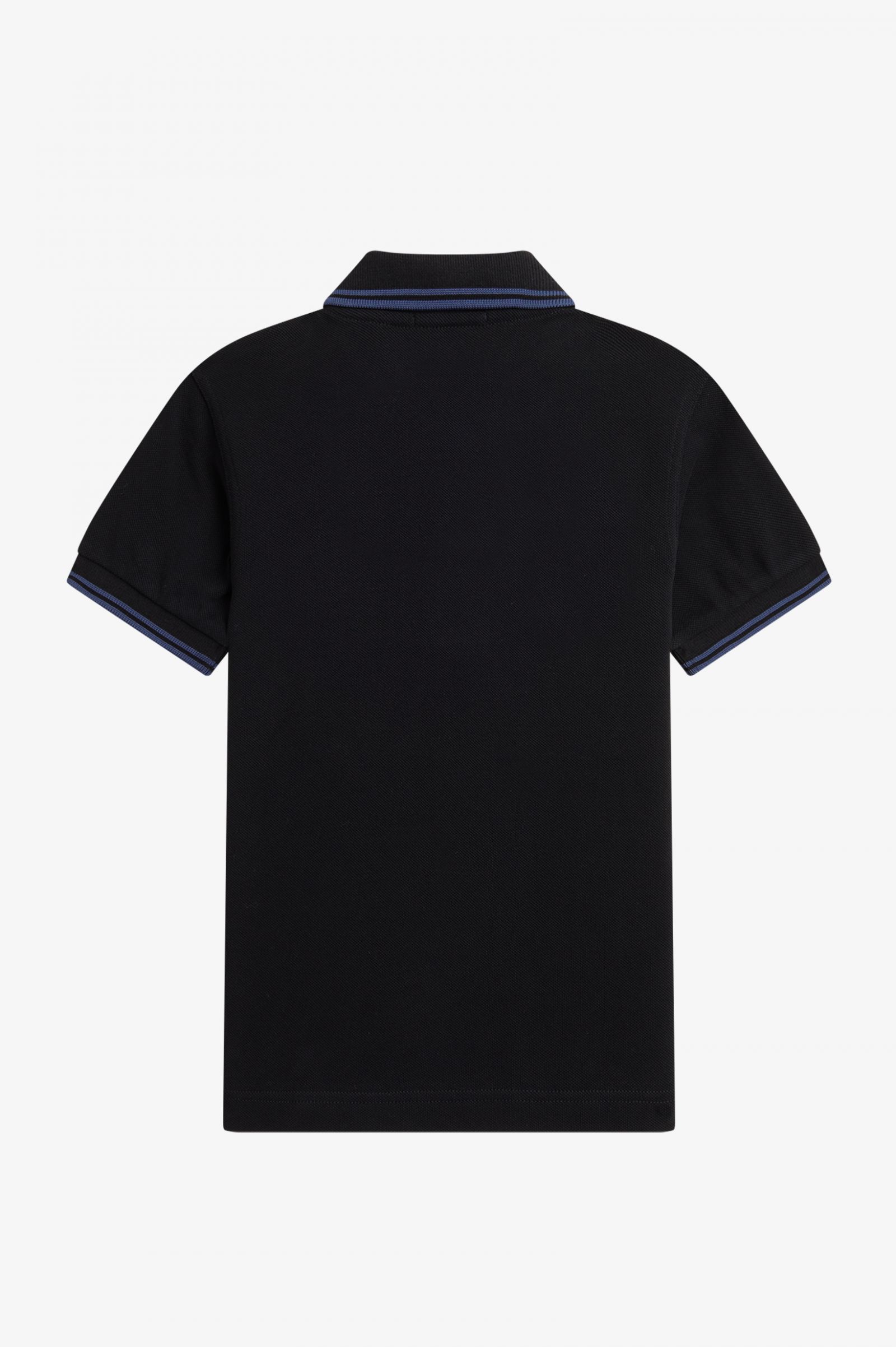The Fred Perry ShirtKids Twin Tipped Fred Perry Shirt Black / Midnight Blue / Midnight Blue