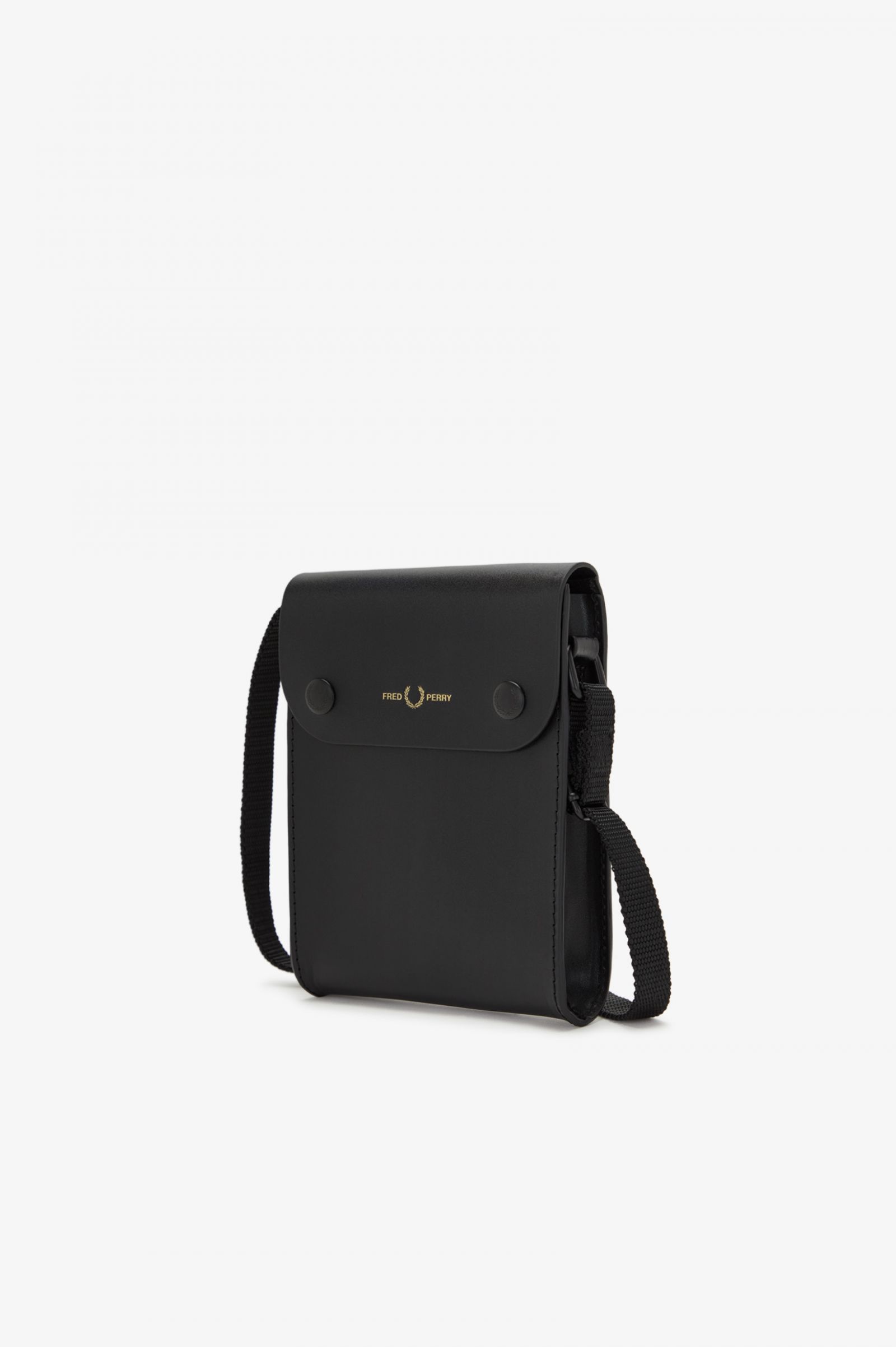 Burnished Leather Pouch Black
