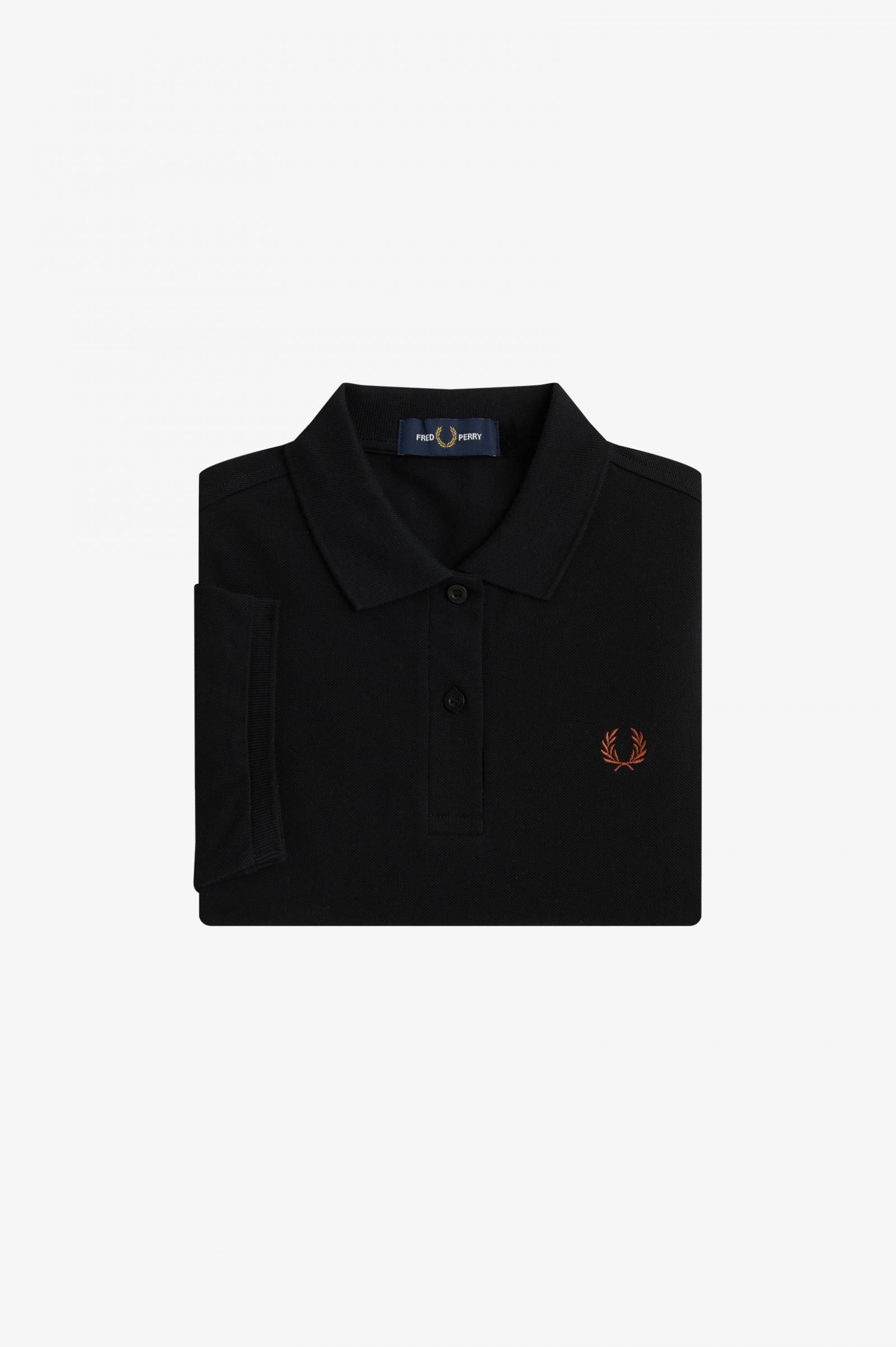 The Fred Perry ShirtG6000 Black / Whisky Brown