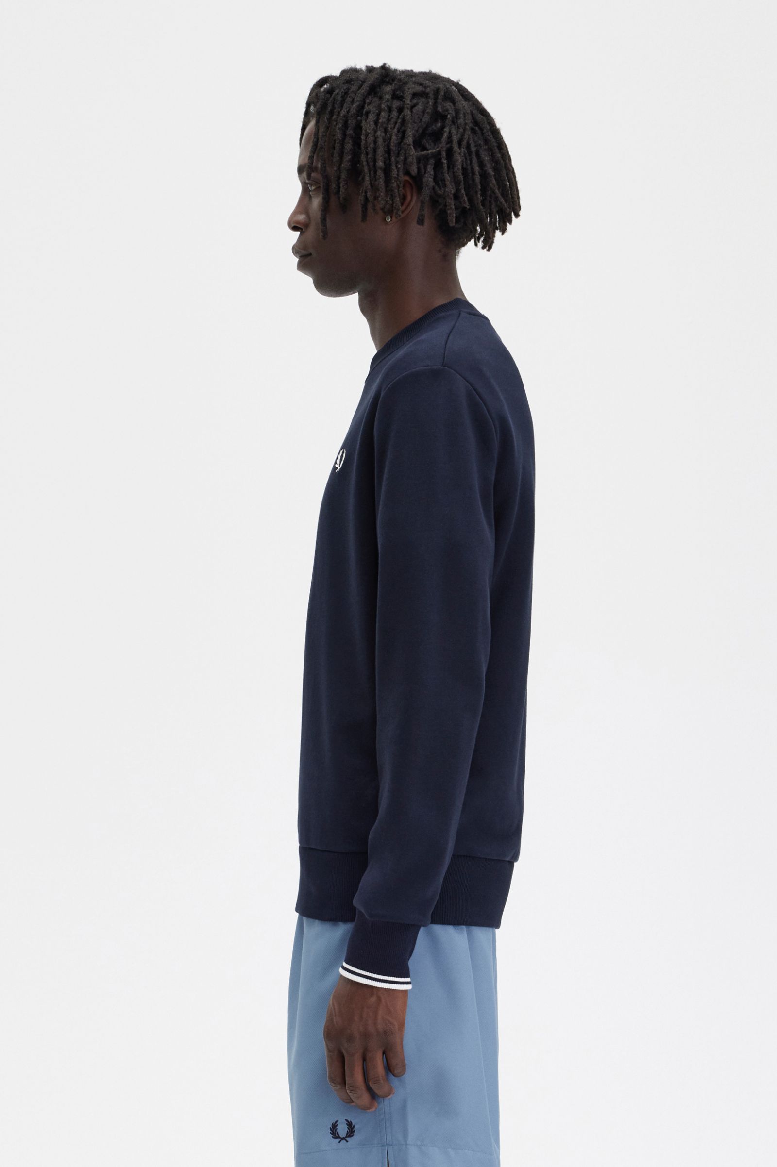 Crew Neck Sweatshirt Navy