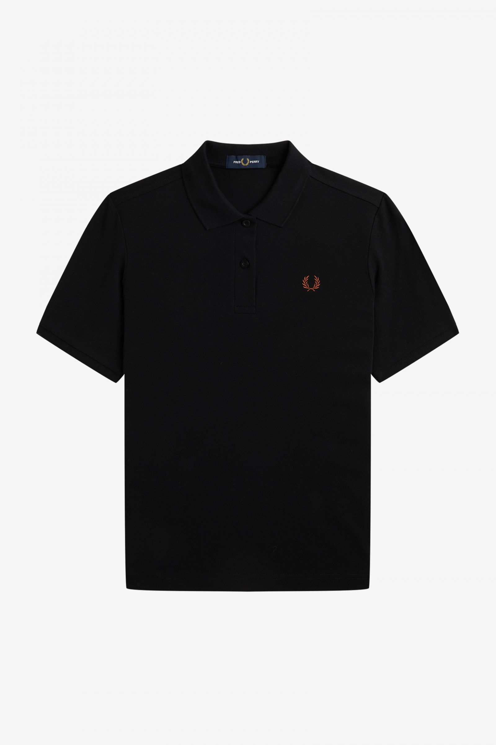 The Fred Perry ShirtG6000 Black / Whisky Brown