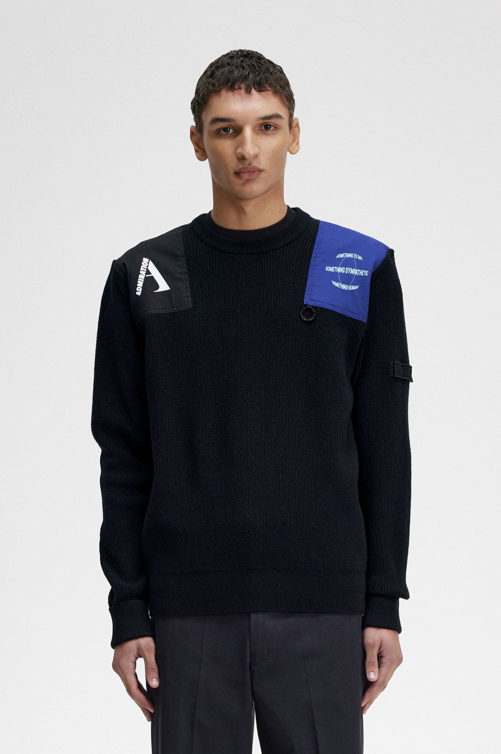 Raf SimonsPatch Detail Jumper Black
