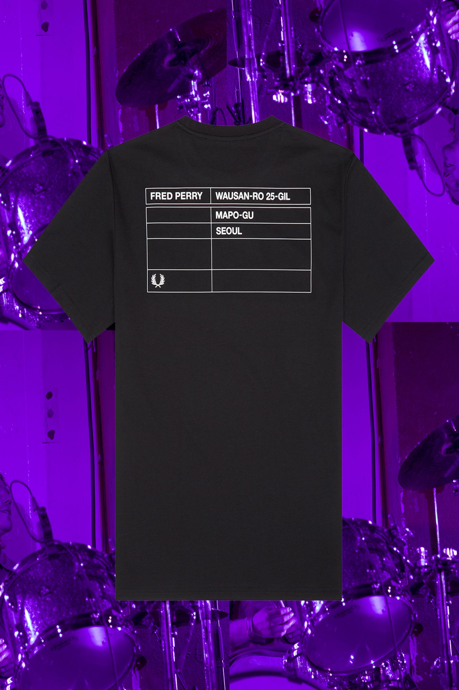 Seoul Ringer T-Shirt Black