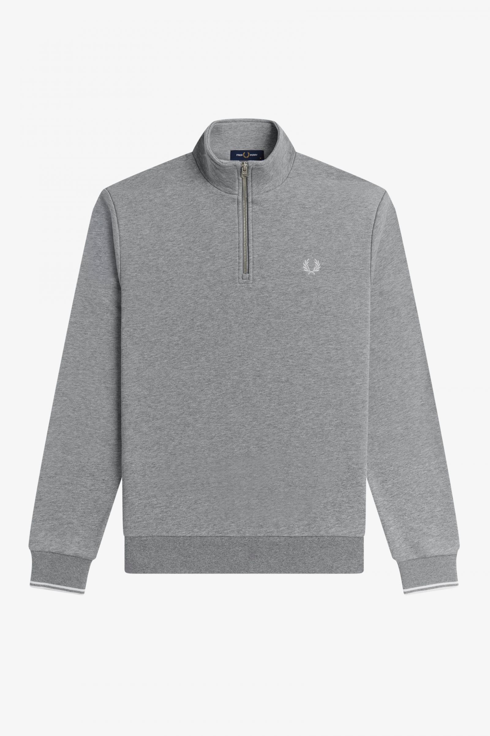Half Zip Sweatshirt Steel Marl