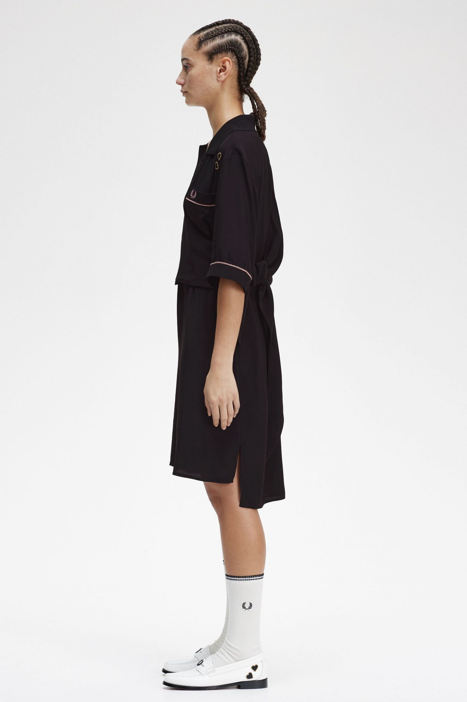 Amy Winehouse FoundationBowling Shirt Dress Black