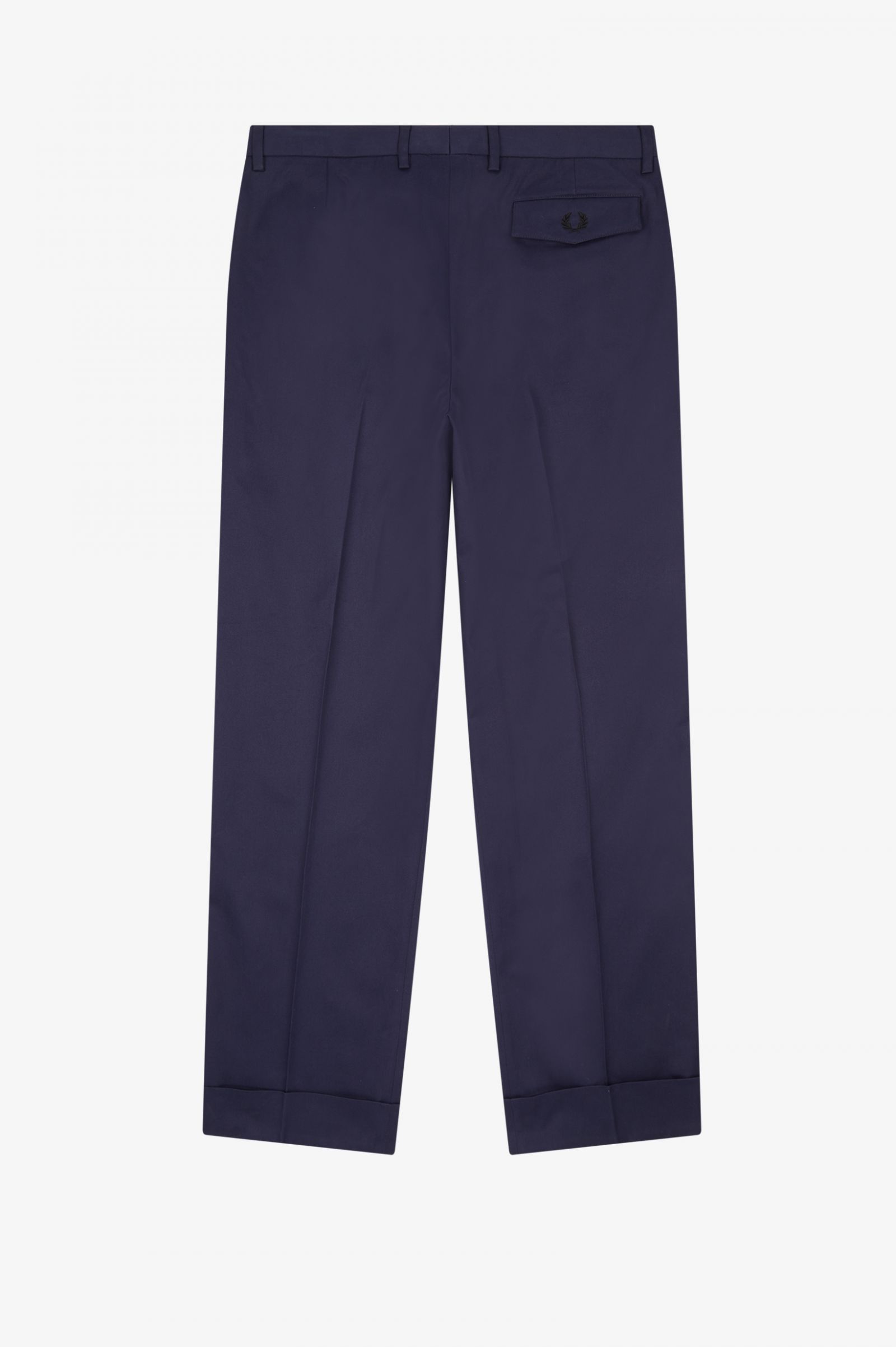 ReissuesPleated Wide Leg Trousers Black