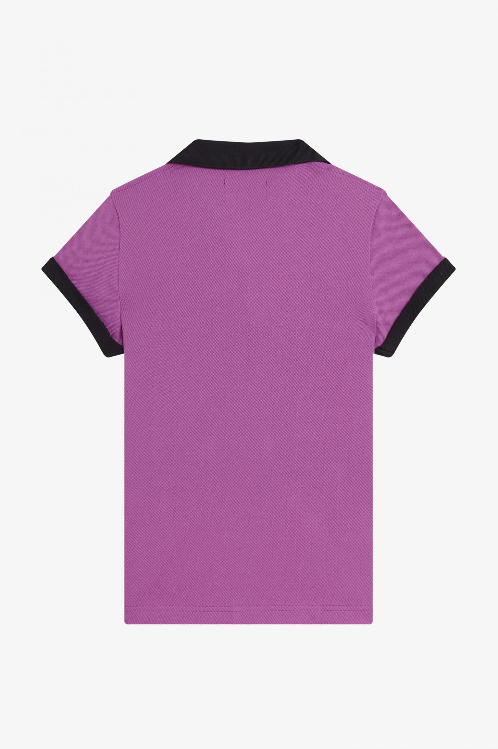 Amy Winehouse FoundationOpen-Collar Piqué Shirt Hot Purple