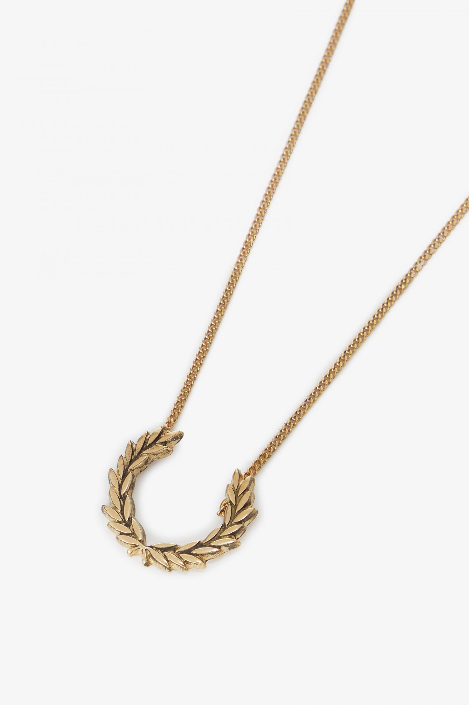 Laurel Wreath Necklace Gold