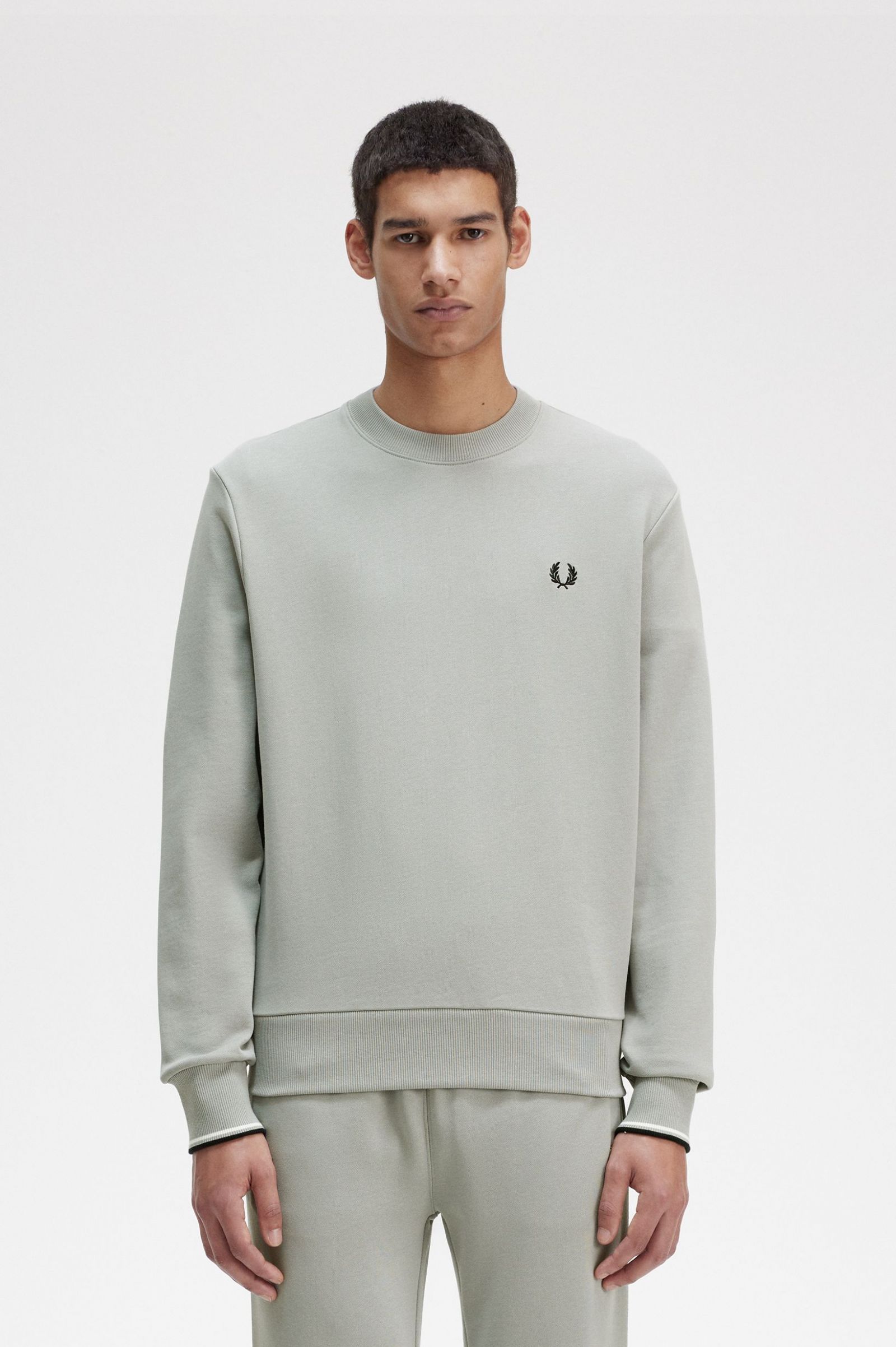 Crew Neck Sweatshirt Limestone