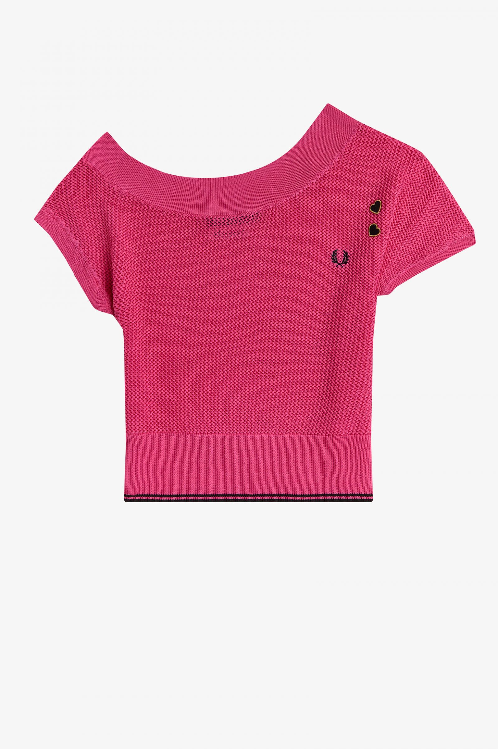 Amy Winehouse FoundationOne Shoulder Knitted Top Starlight