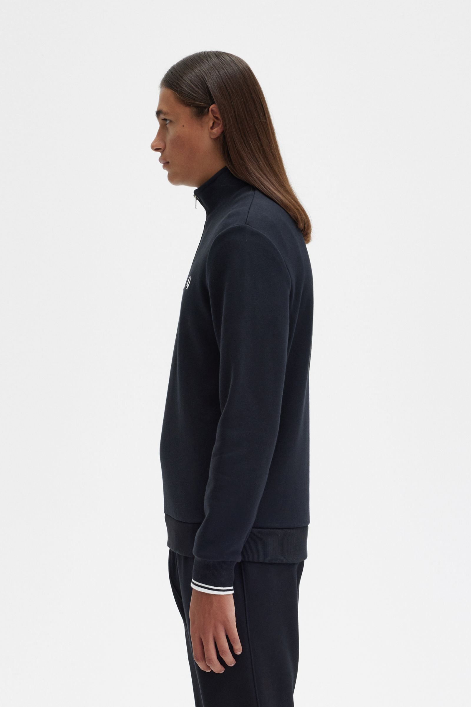 Half Zip Sweatshirt Black