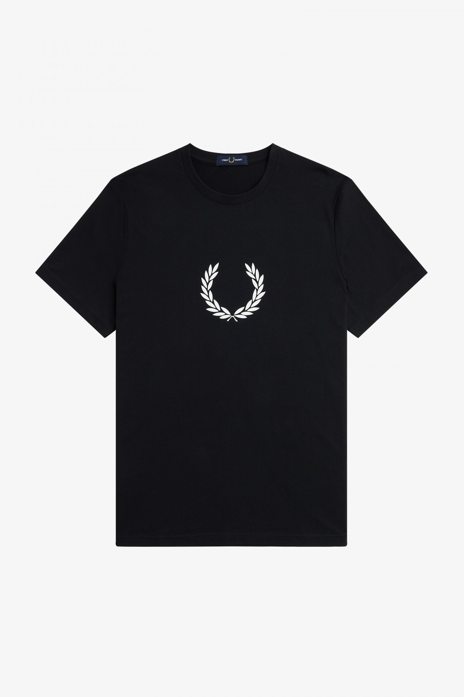 Laurel Wreath Graphic T-Shirt Black