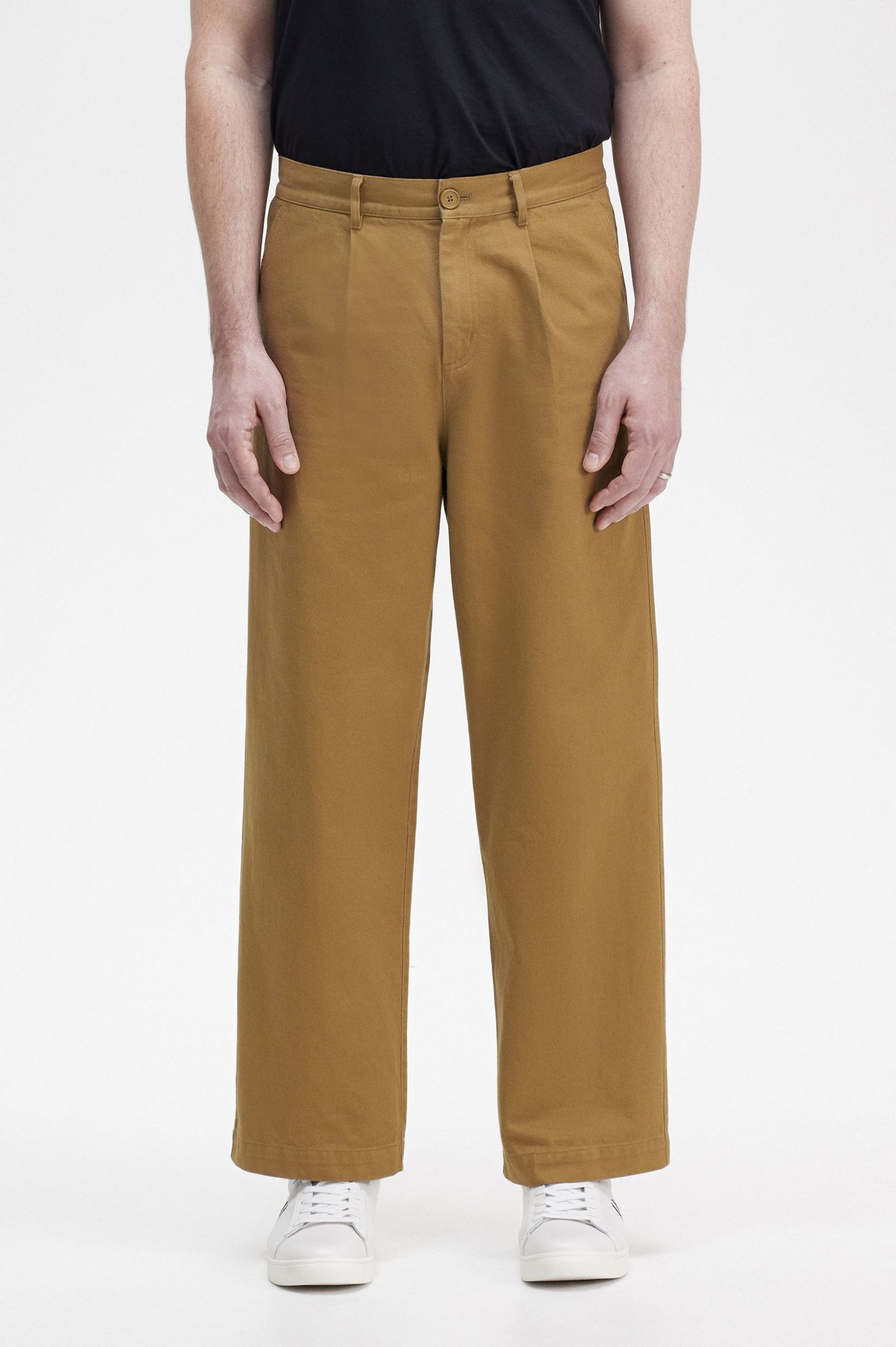 Straight Leg Trousers Shaded Stone