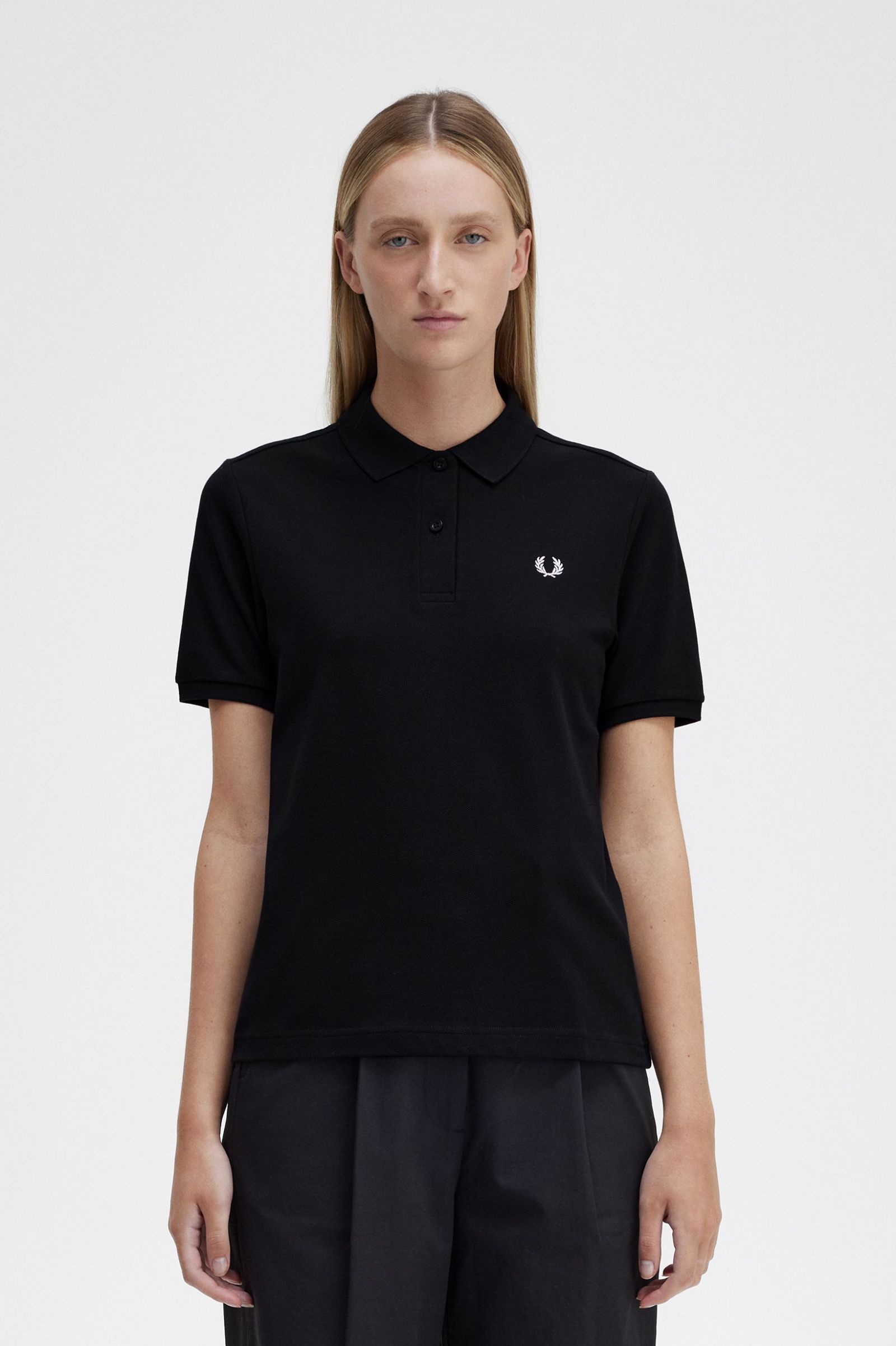 The Fred Perry ShirtG6000 Black / White