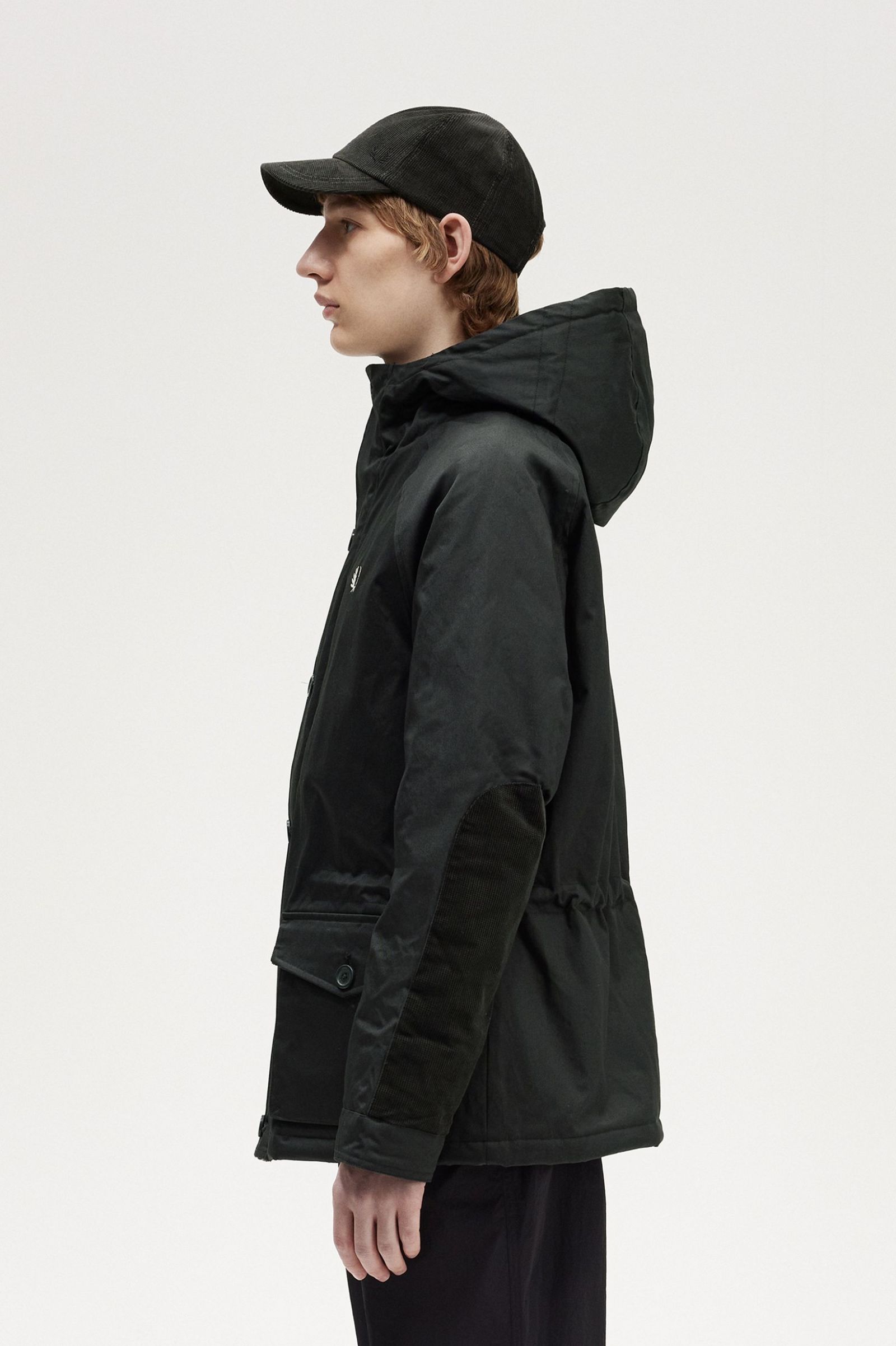 Short Snorkel Parka Night Green