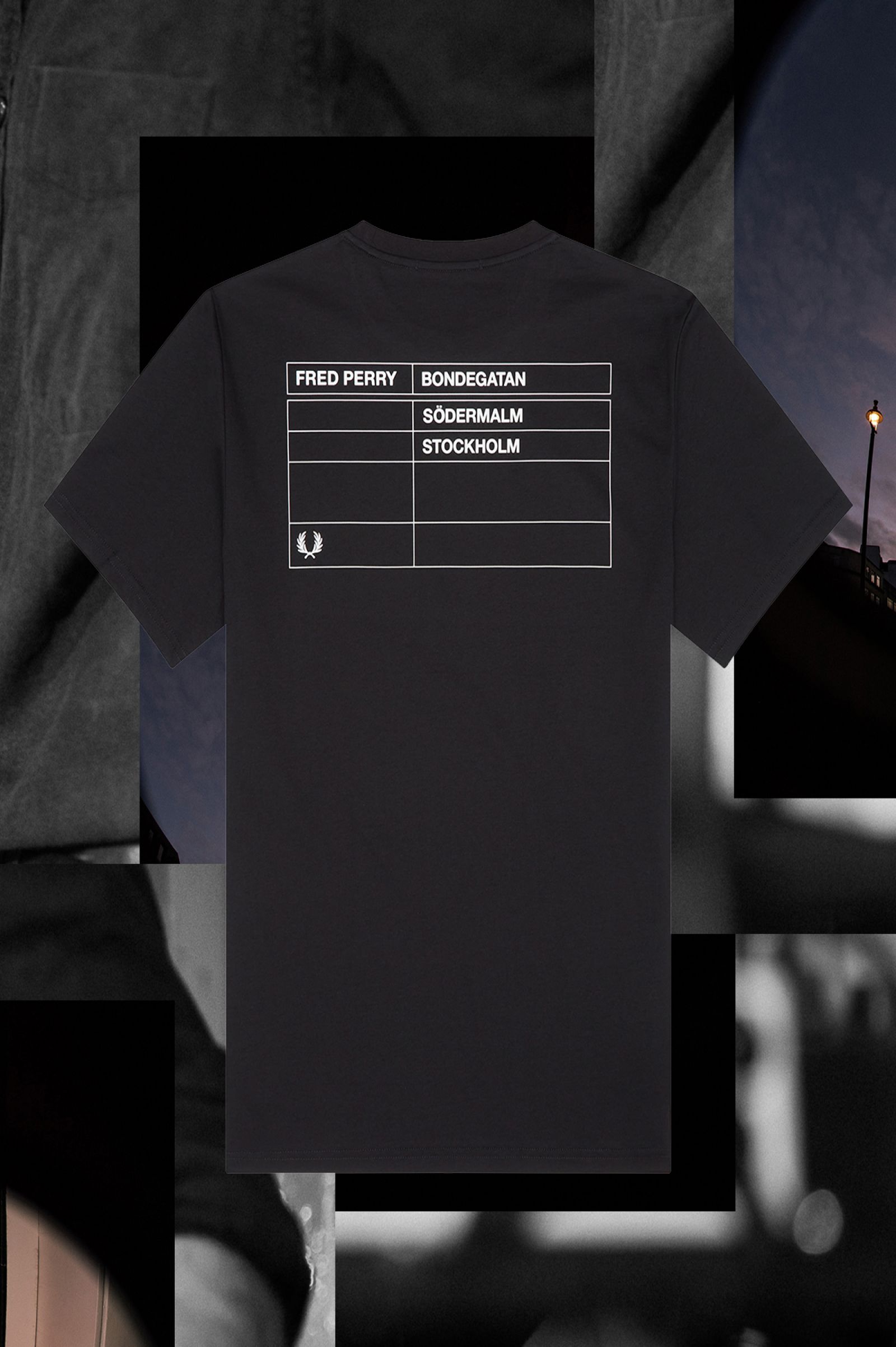 Stockholm Ringer T-Shirt Black