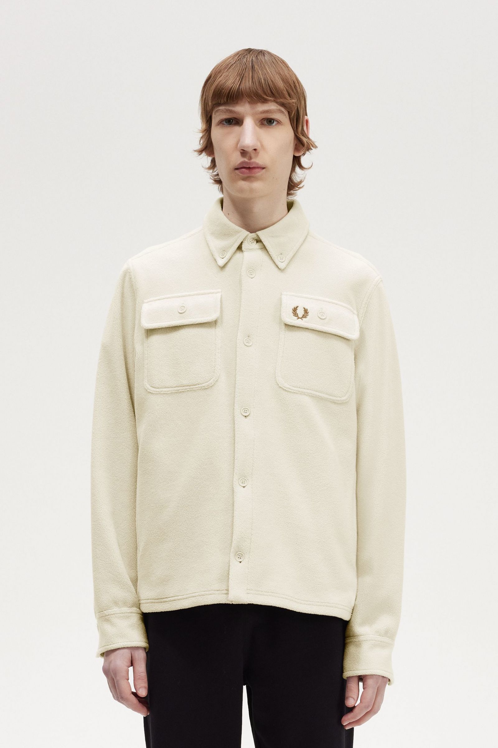 Fleece Overshirt Oatmeal