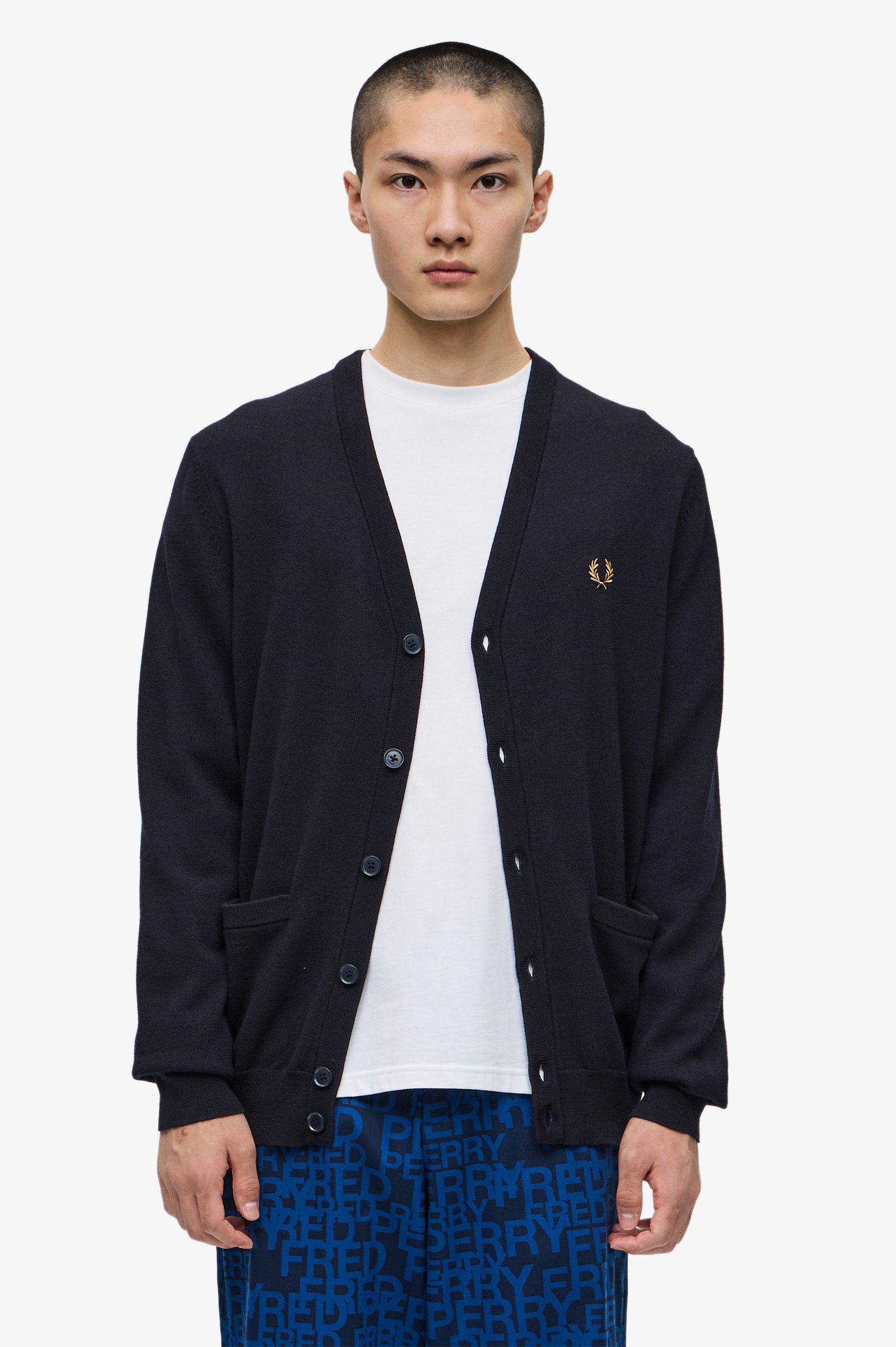 Classic Cardigan Navy