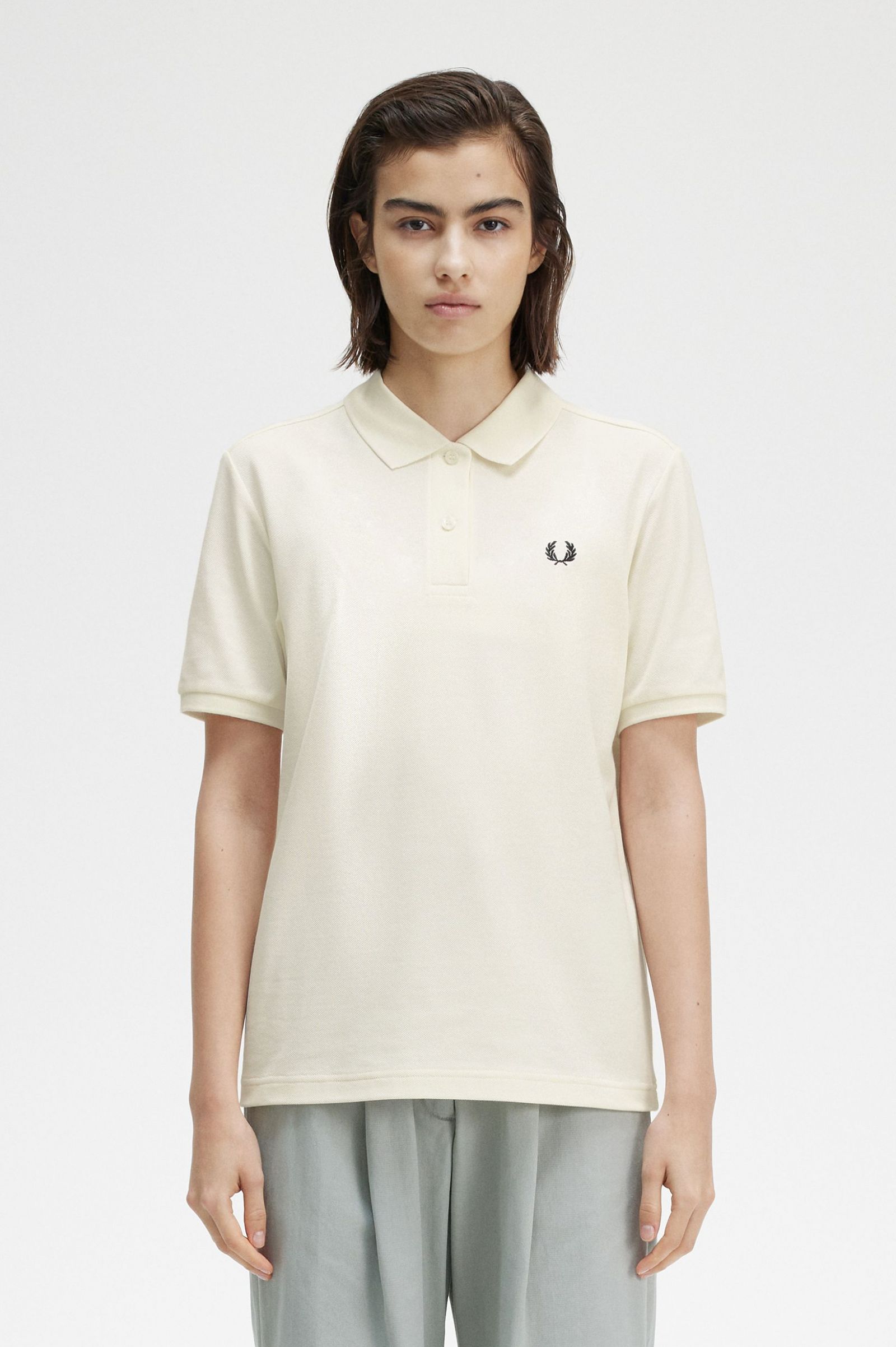 The Fred Perry ShirtG6000 Ecru / Black