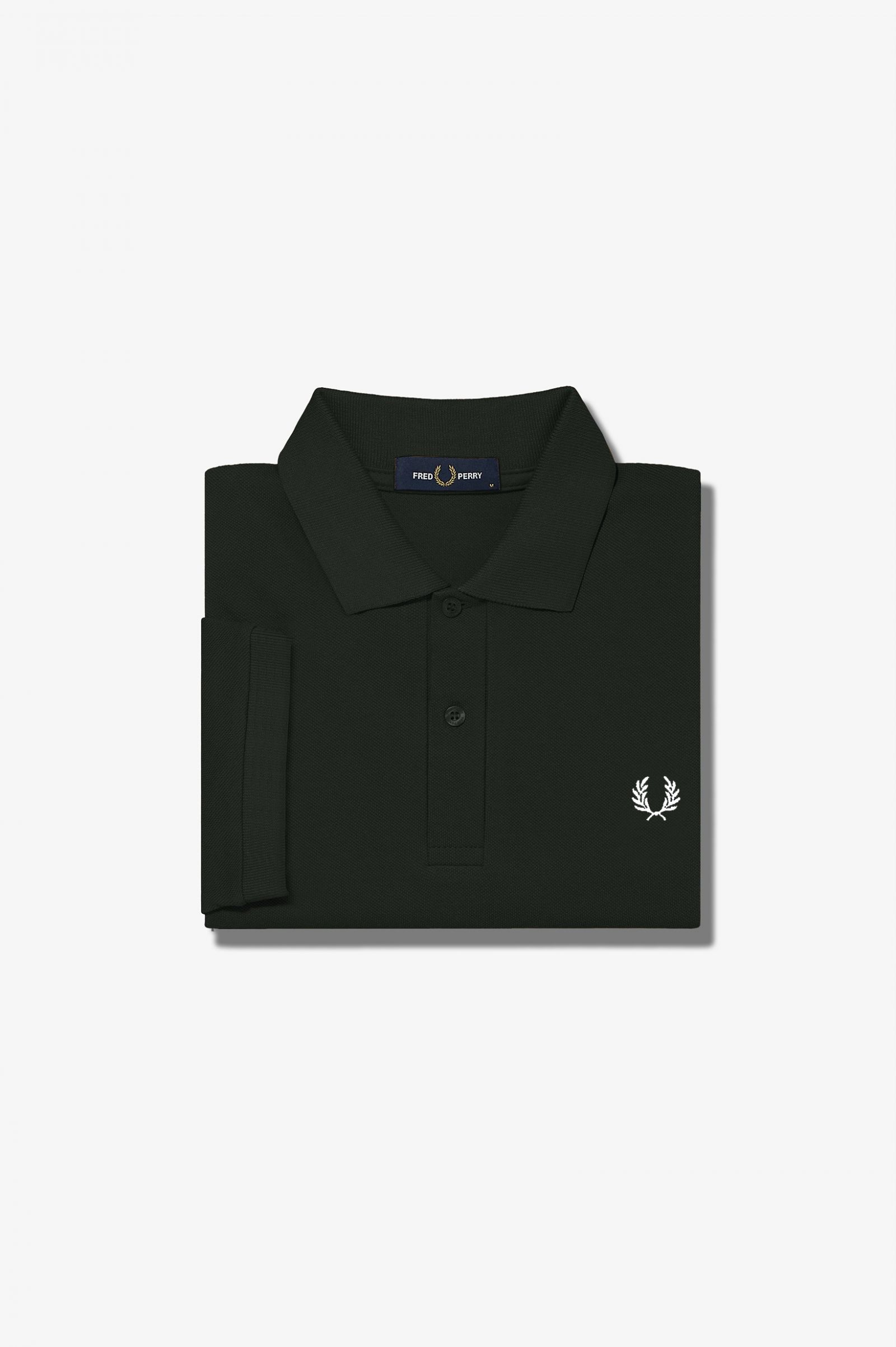 The Fred Perry ShirtM6000 Night Green / Snow White
