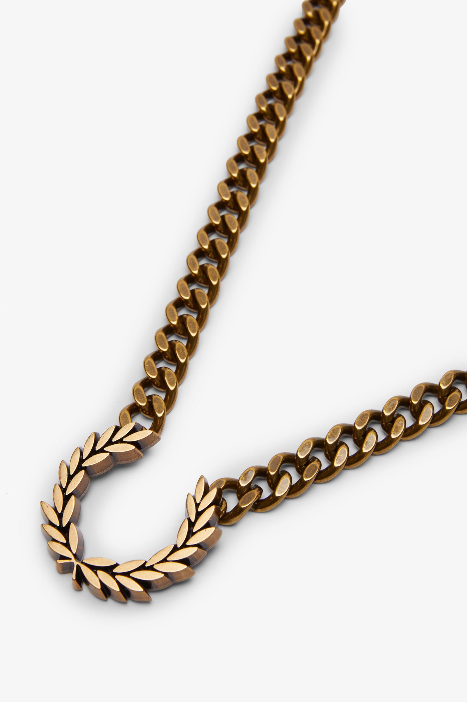 Chunky Laurel Wreath Necklace Gold