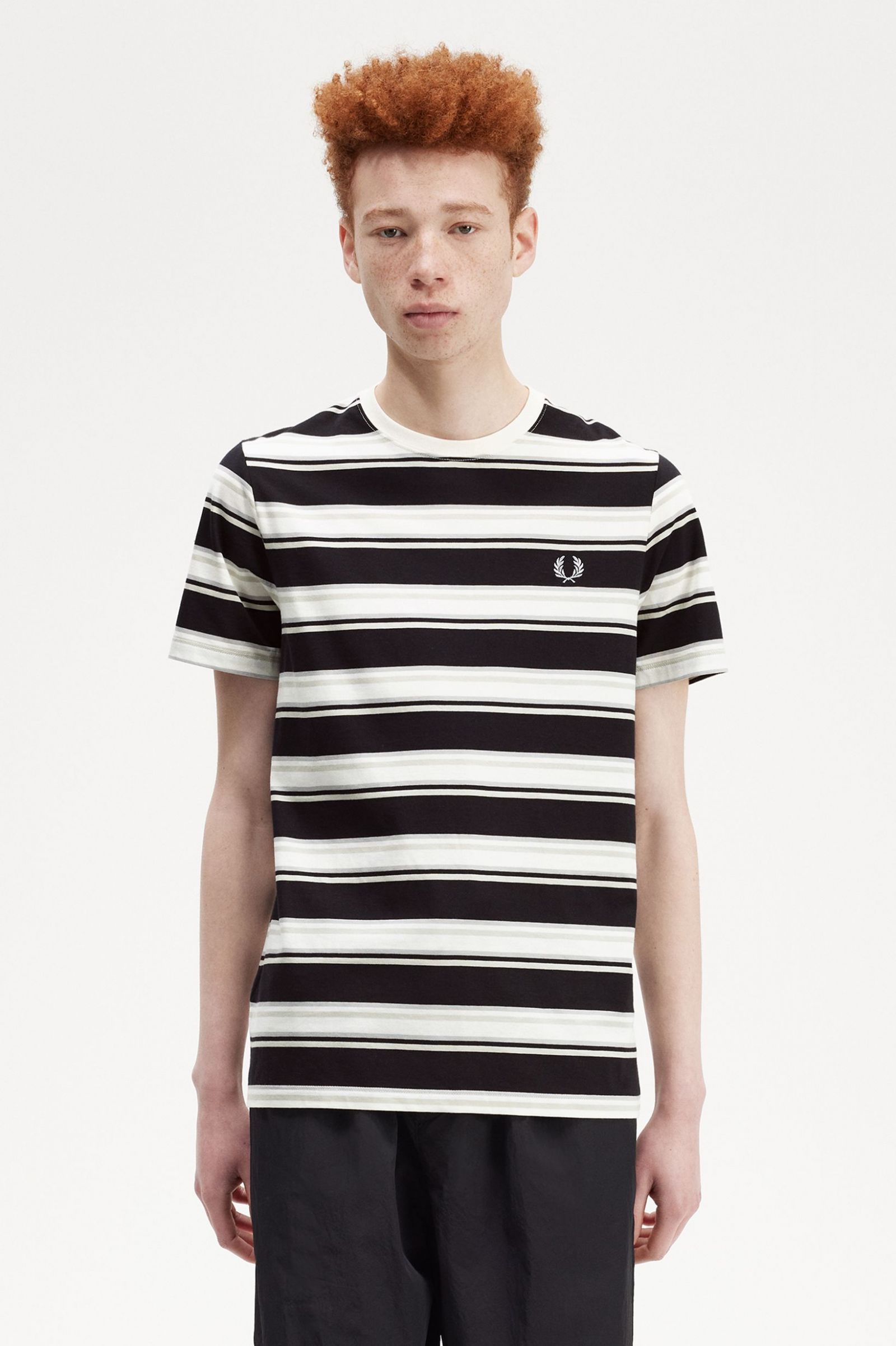 Stripe T-Shirt Black
